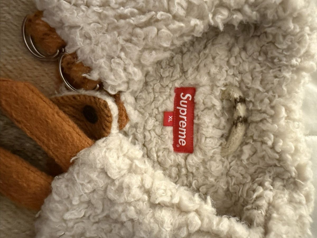 Supreme Plaid Shearling Bomber Jacket Size US XL / EU 56 / 4 - 3 Thumbnail