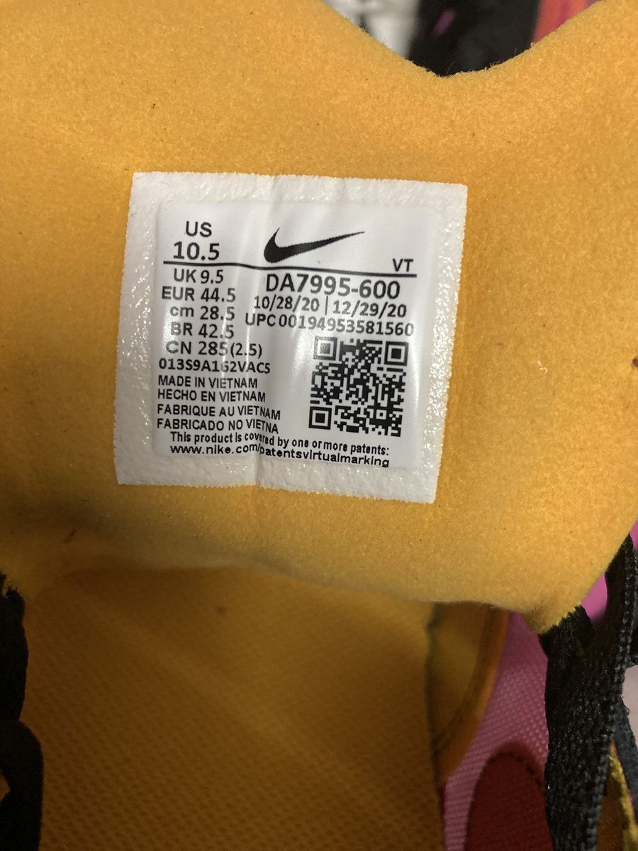 Nike Fuchsia/University Gold 10.5 US Size US 10.5 / EU 43-44 - 10 Thumbnail