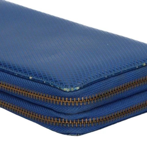 Comme des Garcons Wallet Round Zipper Long Blue Size ONE SIZE - 8 Thumbnail
