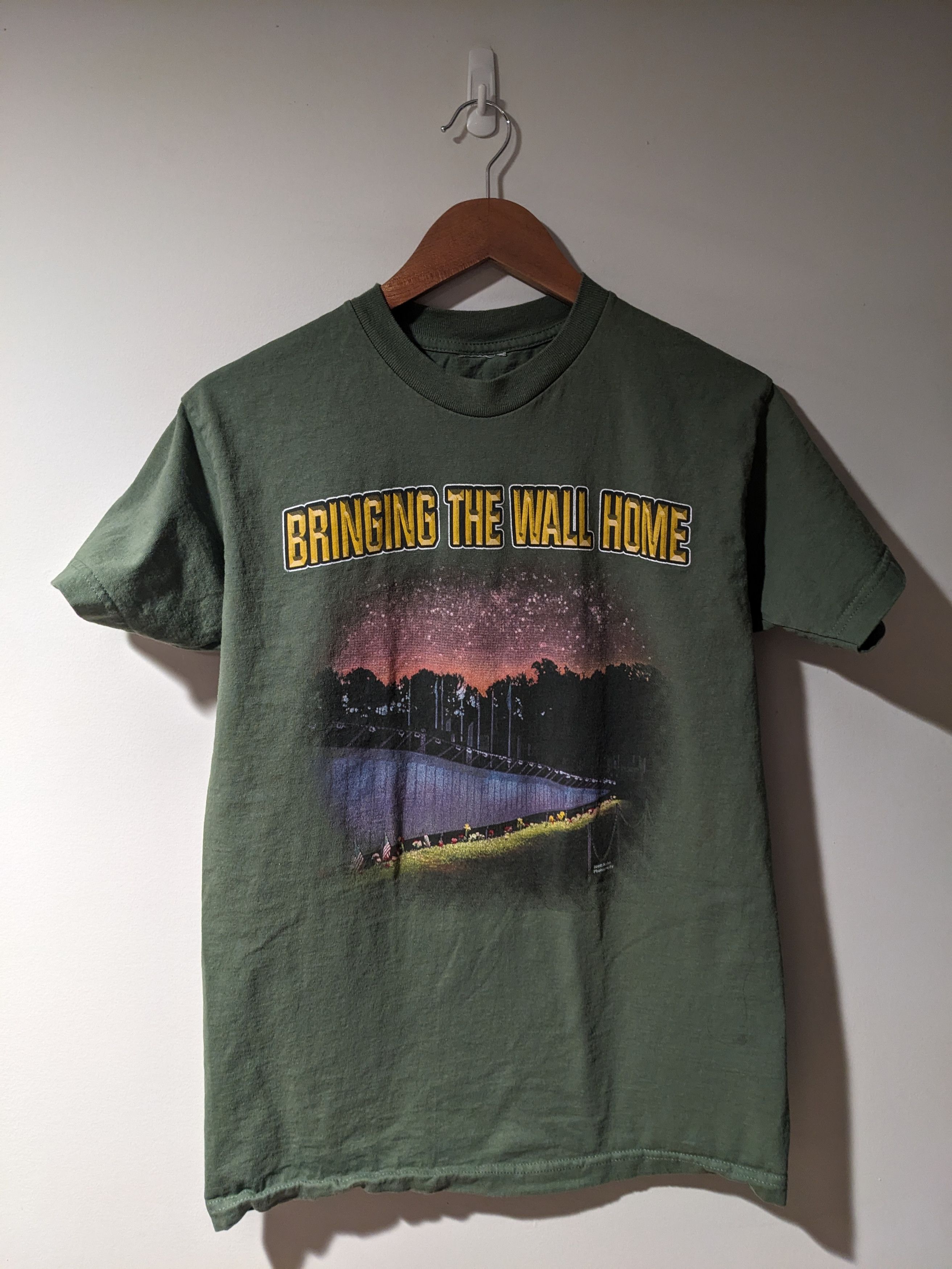 Gildan × Vintage Vintage Bringing the Wall Home Vietnam Veterans T-Shirt Size US S / EU 44-46 / 1 - 1 Thumbnail