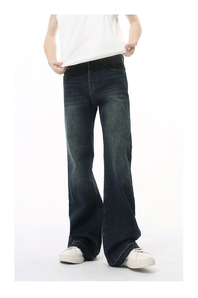 Japanese Brand × Jean Japanese retro slim fit flared jeans casual Size US 32 / EU 48 - 3 Thumbnail