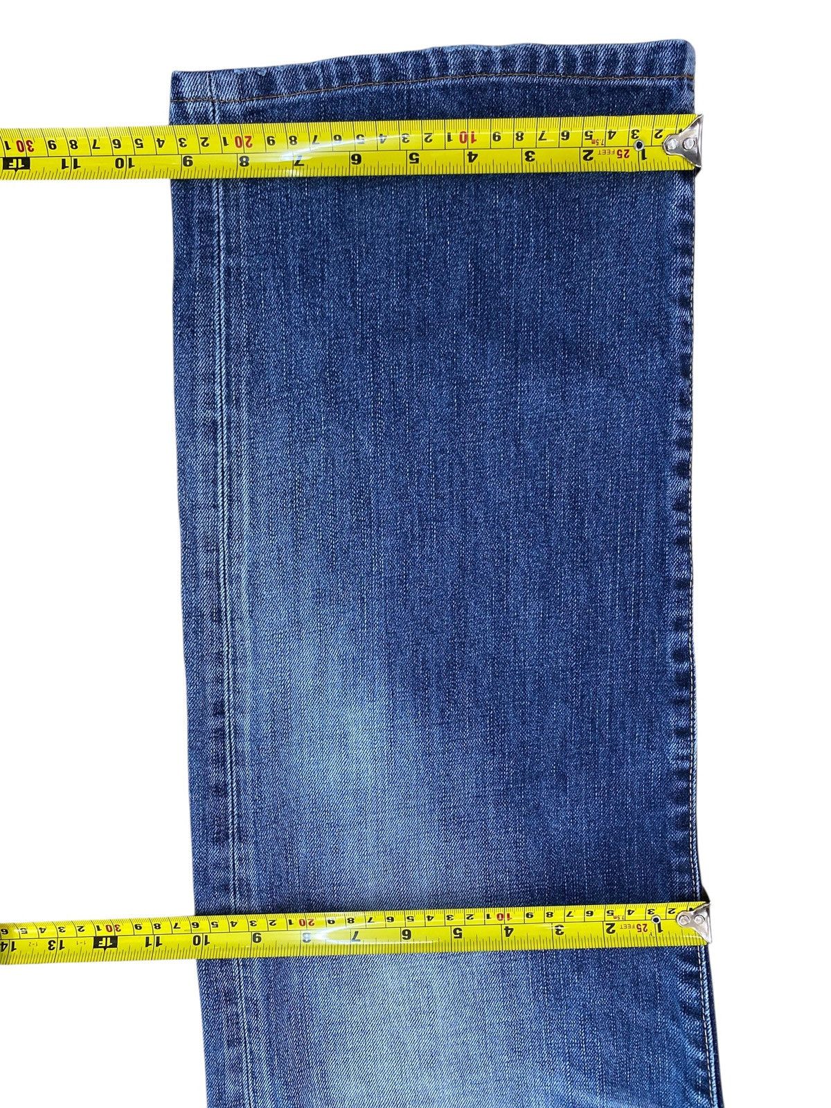 Uniqlo Uniqlo Blue Wash Whiskers Style Loose Jeans Size US 36 / EU 52 - 7 Thumbnail