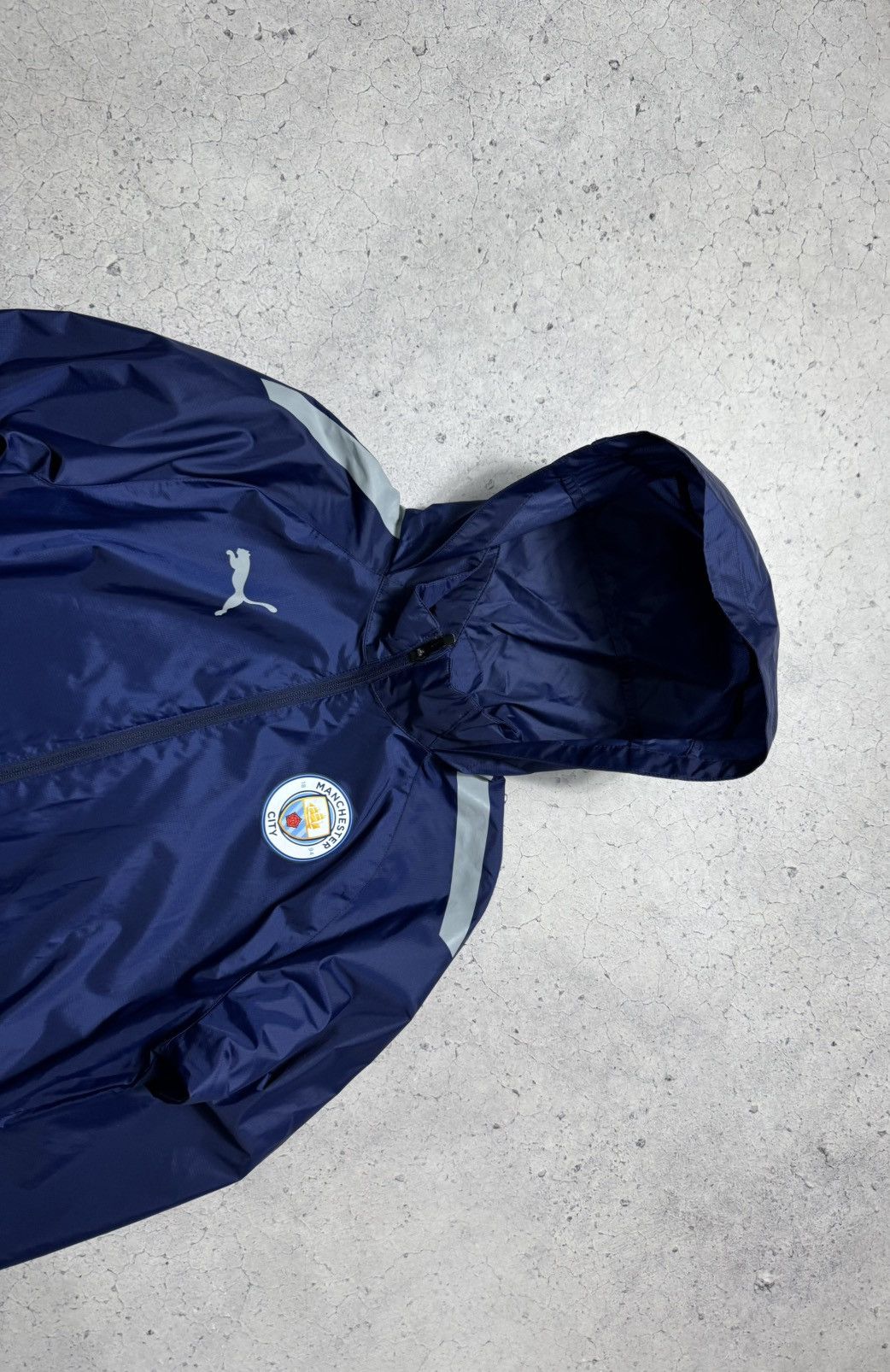 Puma Puma FC Manchester City Vintage Football Jacket Nylon Soccer Size US S / EU 44-46 / 1 - 4 Thumbnail