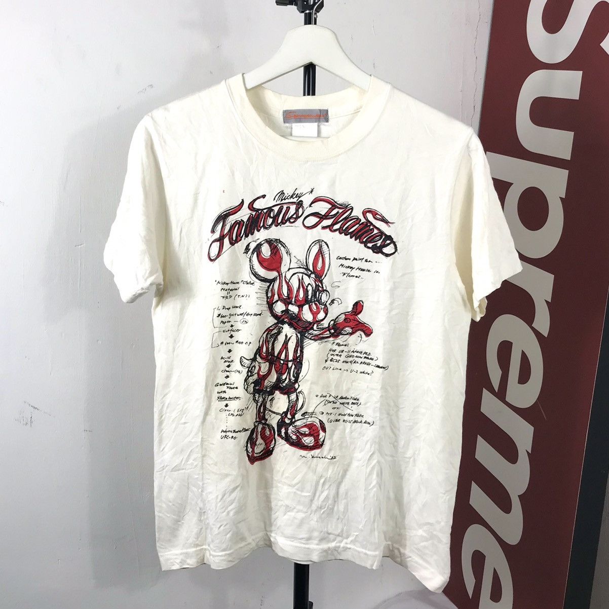 Beams Plus Japan beams 100 percent fun rat mickey flames rare collect Size US M / EU 48-50 / 2 - 1 Thumbnail
