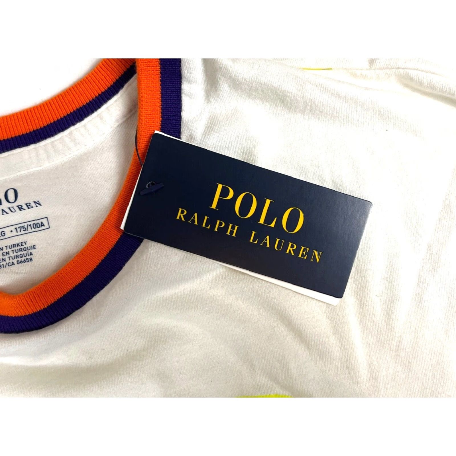 Polo Ralph Lauren Polo Ralph Lauren Cropped T-Shirt Womens XL White Crew Neck Short Sleeve NWT Size XL / US 12-14 / IT 48-50 - 7 Thumbnail