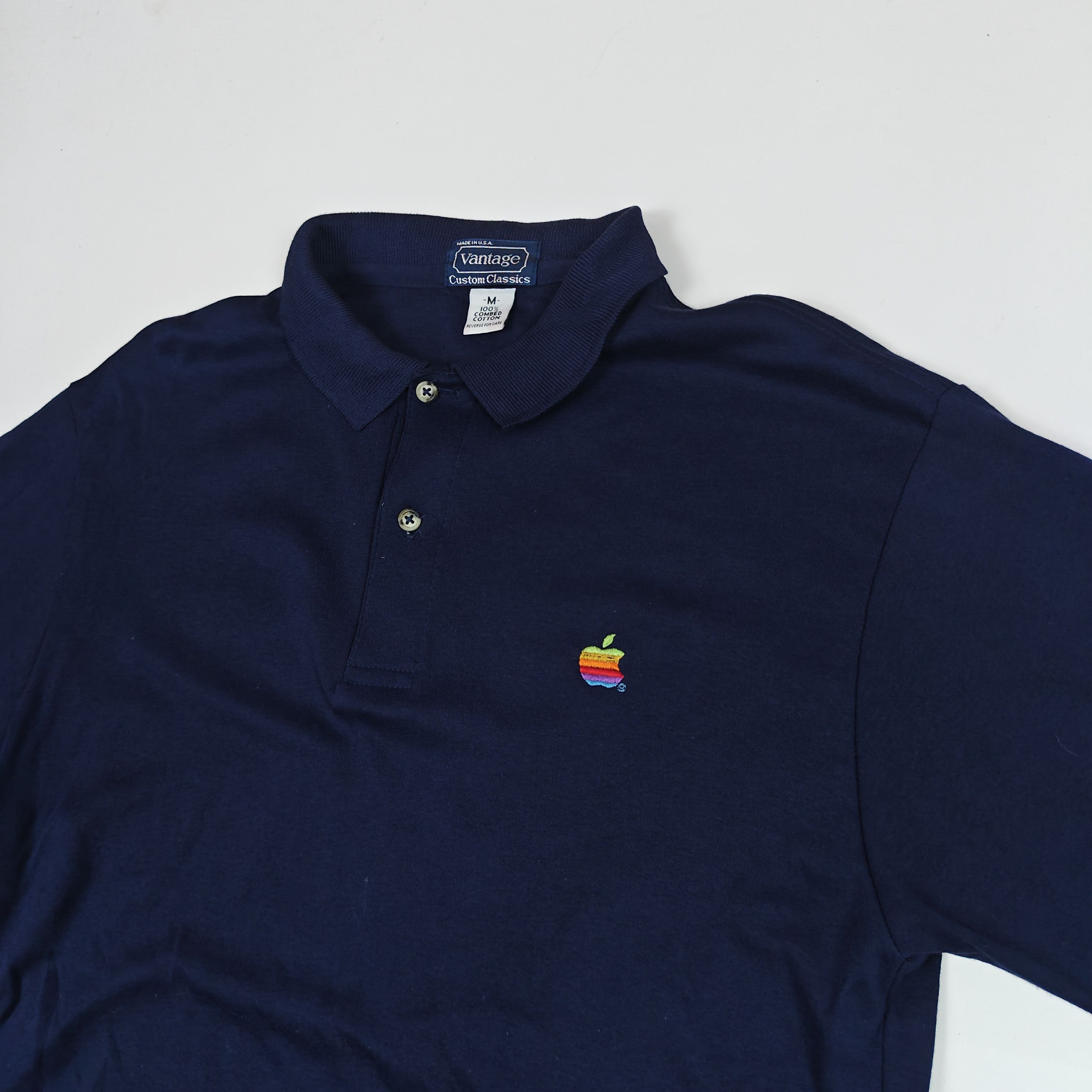 Apple Vintage Apple Polo Made in USA #A Size US M / EU 48-50 / 2 - 3 Thumbnail