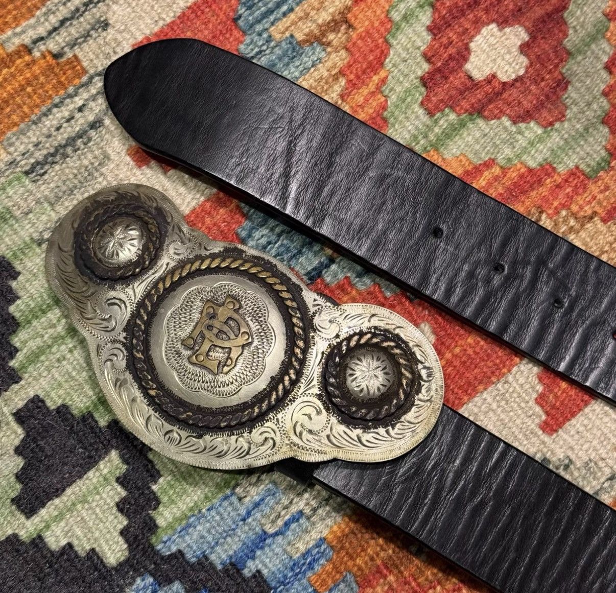 Polo Ralph Lauren Polo Ralph Lauren Purple Label Leather Belt K22 Size ONE SIZE - 1 Thumbnail