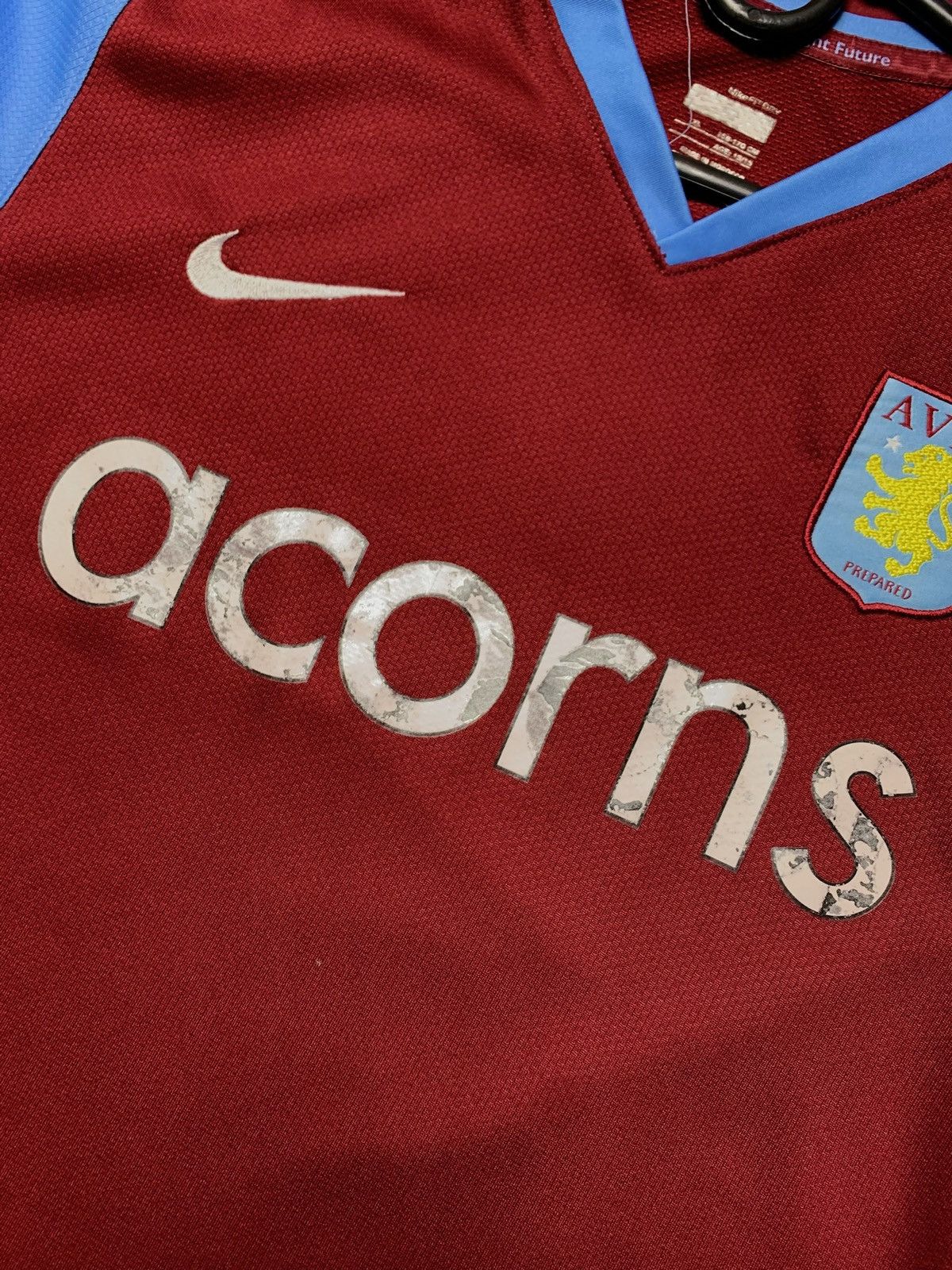 Nike × Vintage Vintage Nike Aston villa soccer jersey size Xs Size US XS / EU 42 / 0 - 3 Thumbnail