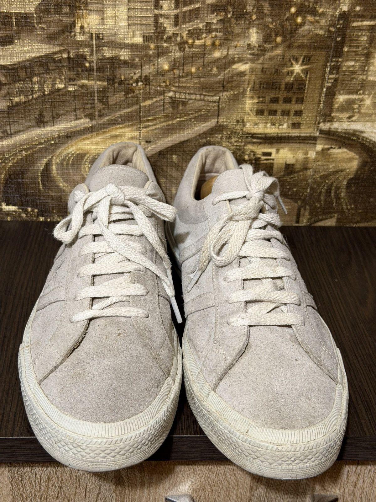 Converse × John Varvatos Convers John Varvatos One Star Size 44.5 UK 9.5 Size US 10.5 / EU 43-44 - 3 Thumbnail
