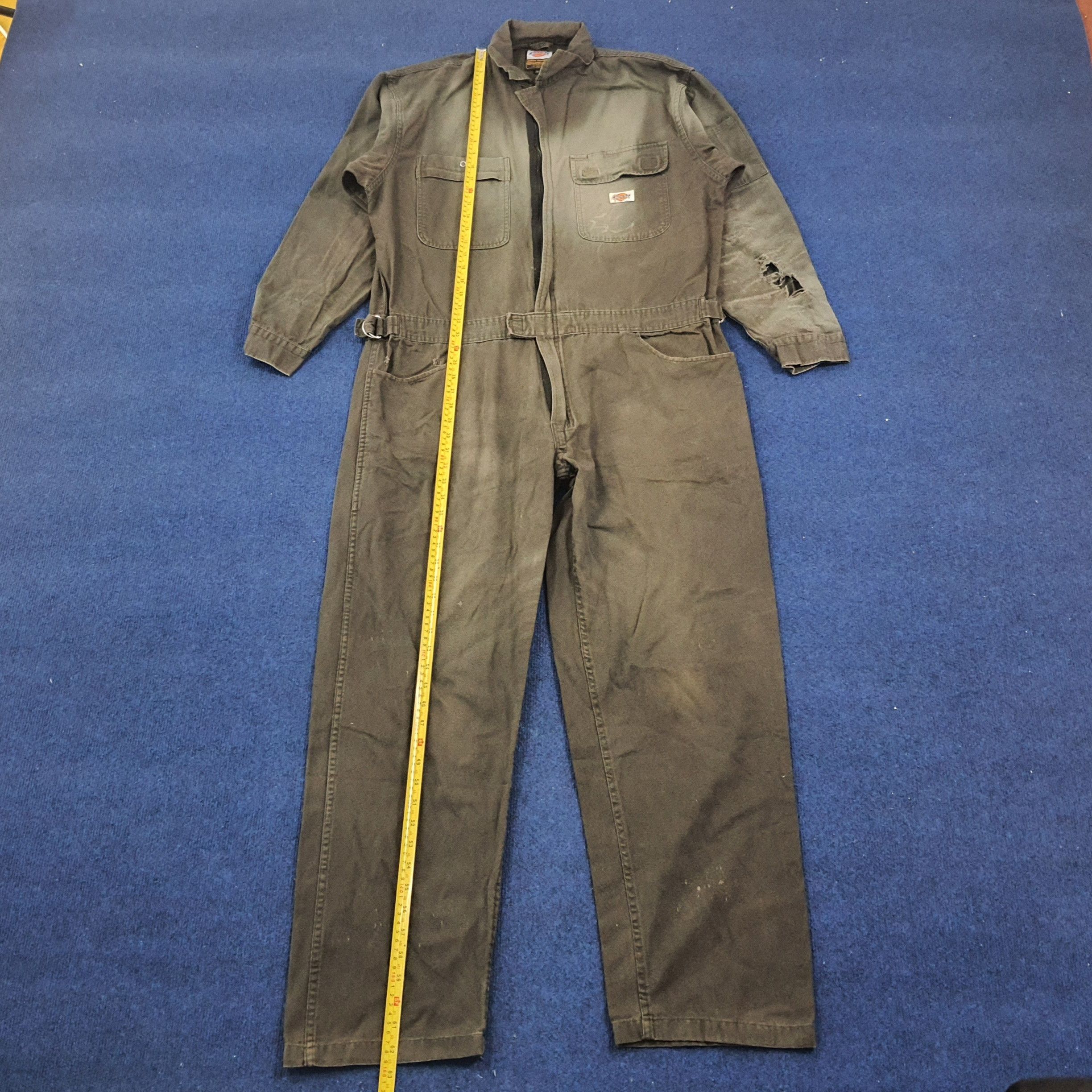 Stussy × Vintage Vintage Dickies x Custom Stussy Logo Coverall C220N15 Size US L / EU 52-54 / 3 - 5 Thumbnail