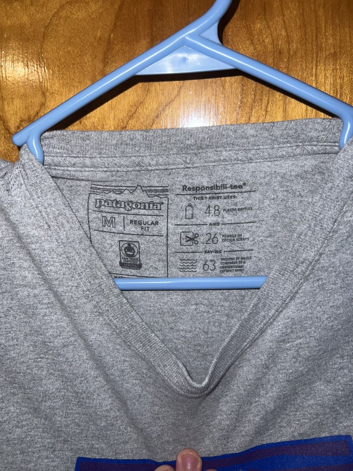 Patagonia Patagonia T-shirt, Grey Size US M / EU 48-50 / 2 - 3 Thumbnail