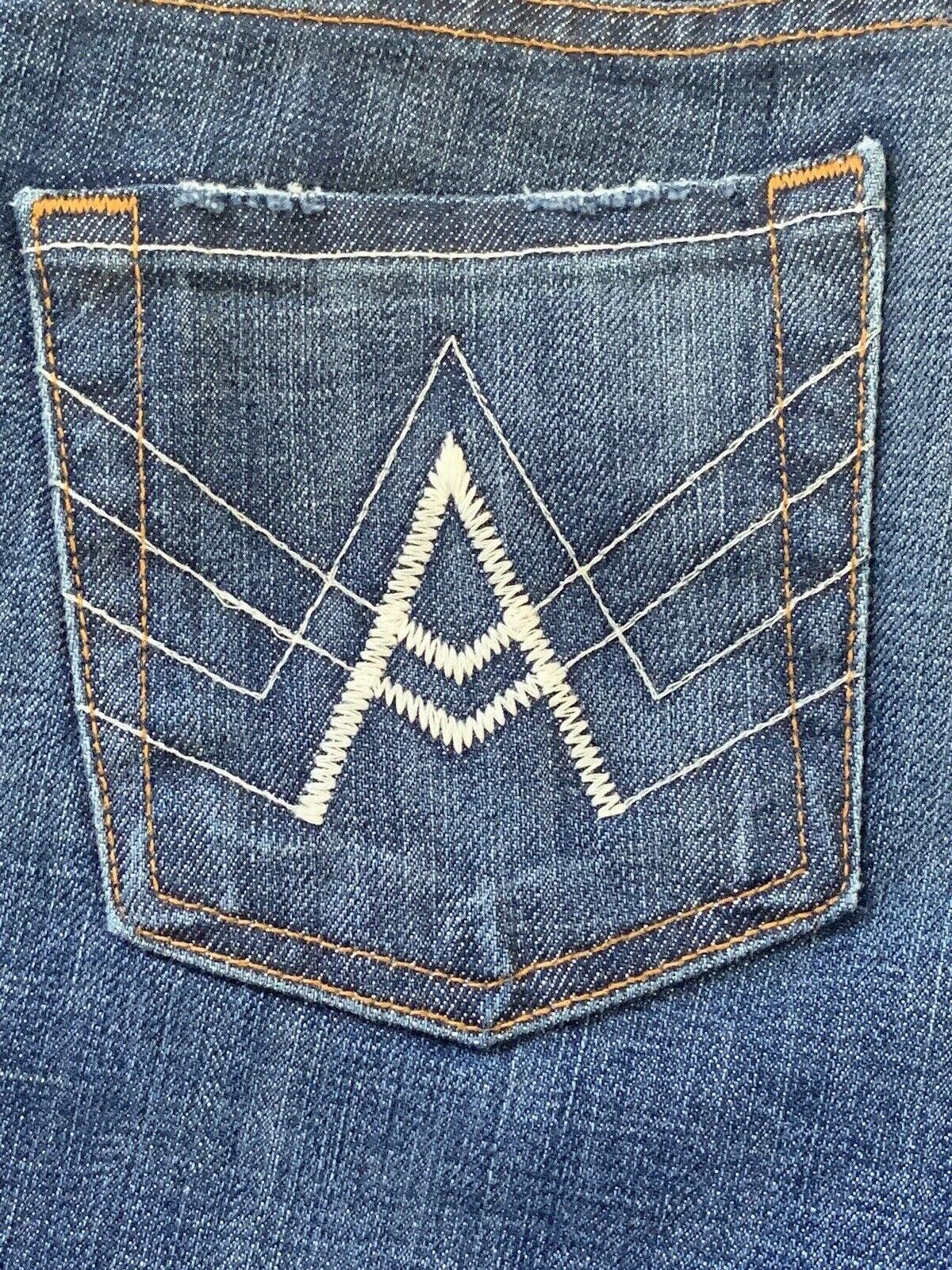 7 For All Mankind 7 For All Mankind Jeans A Pocket Cotton Blend Flare Size 26 Size 42" / US 20 - 9 Thumbnail