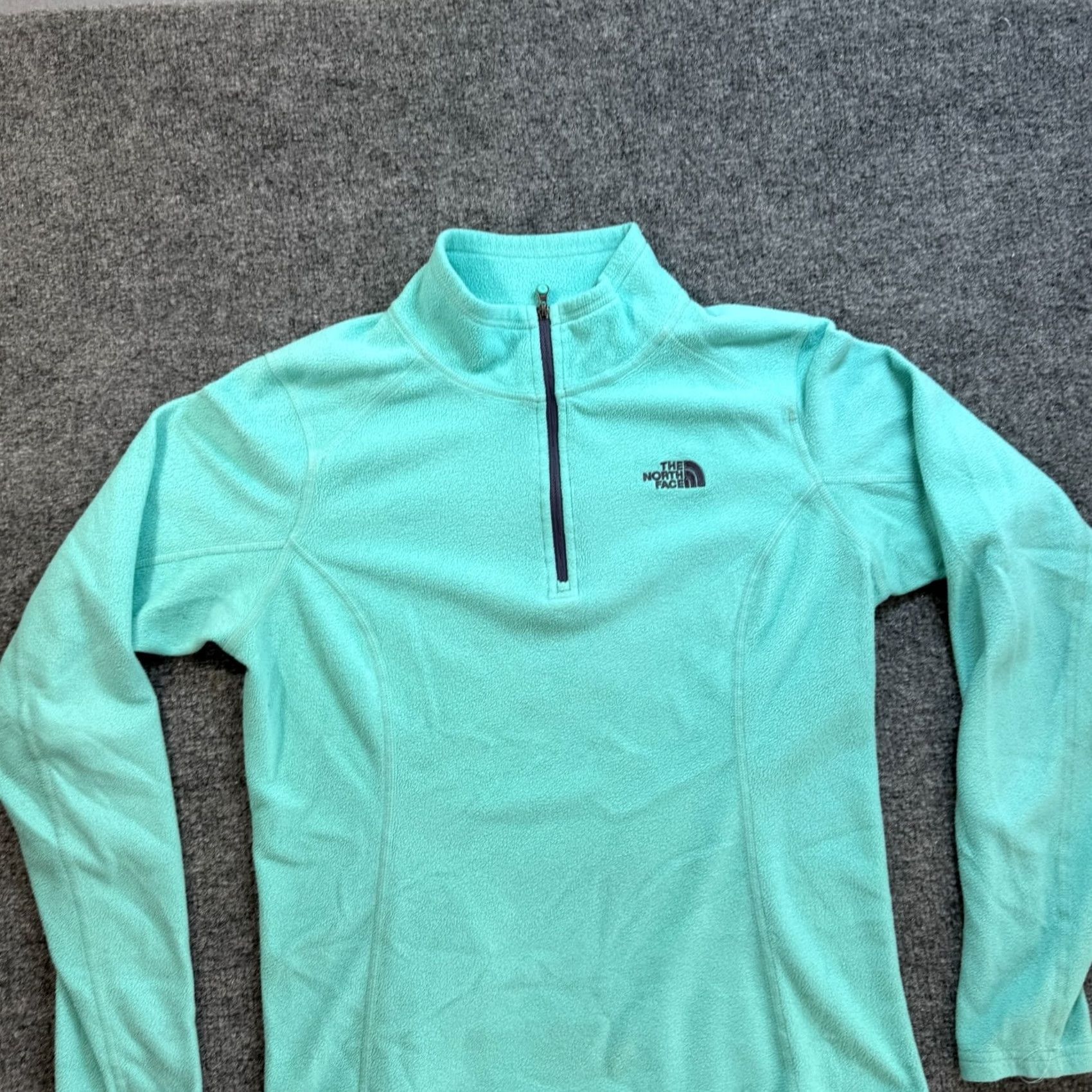 The North Face The North Face Jacket Womens Medium Blue Fleece 1/4 Zip Pullover Base Layer Size M / US 6-8 / IT 42-44 - 4 Thumbnail