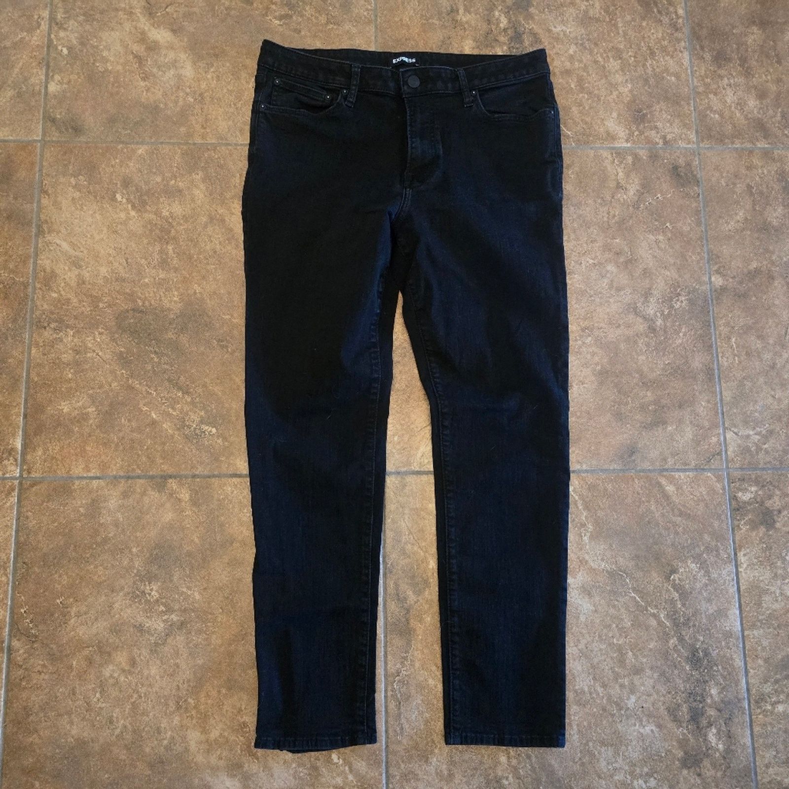 Express Black Denim Classic | EXPRESS | Slim Jean Size US 36 / EU 52 - 1 Thumbnail