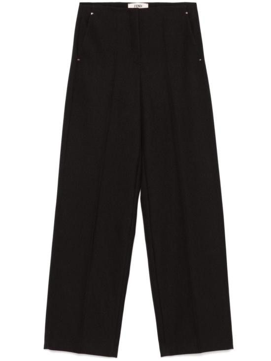 Fendi FENDI Women Straight Pants FR6580 AJYFF0AU3 Purple Size 28" / US 6 / IT 42 - 1 Thumbnail