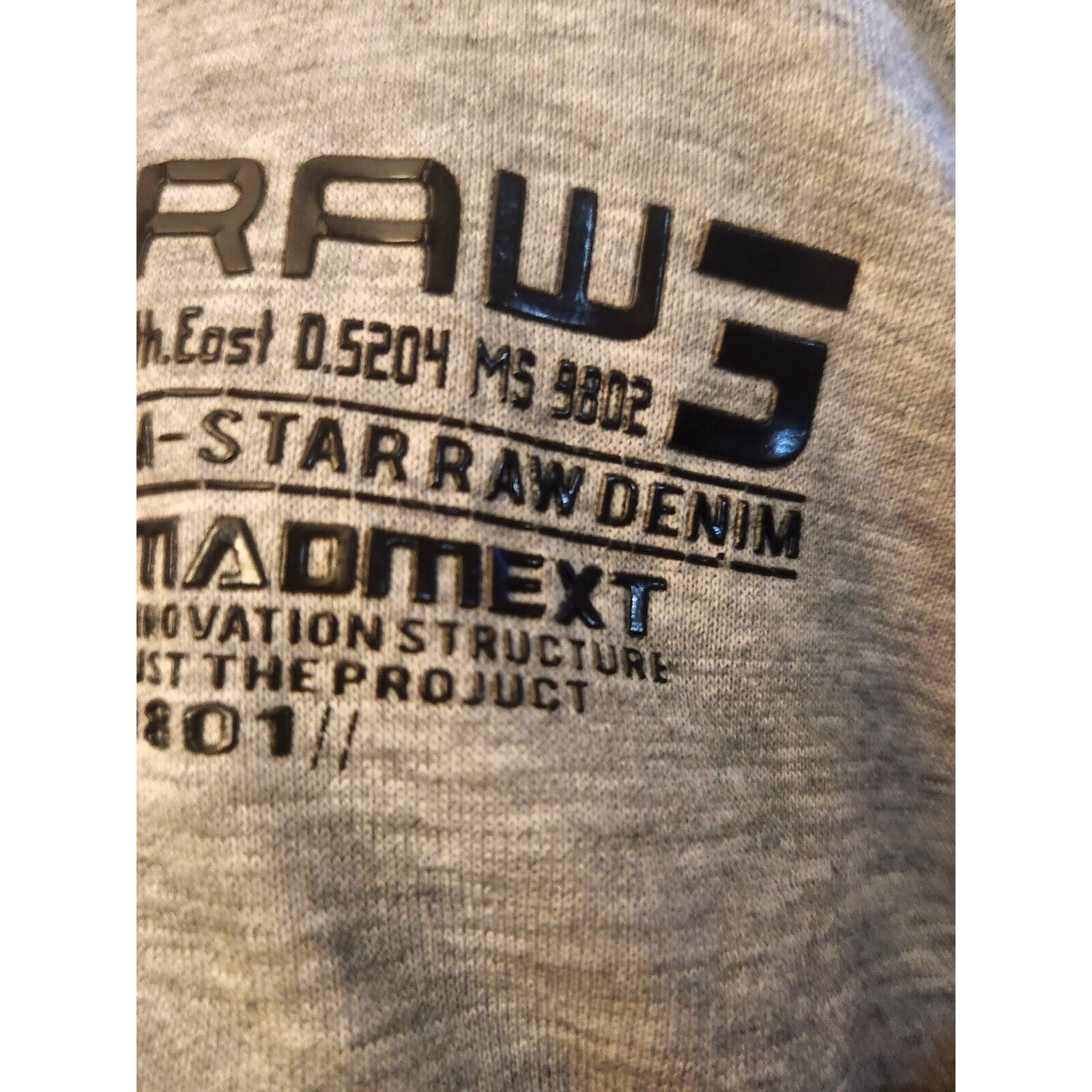 G-Star G Star Raw Core Sweater Men's Size Medium Grey High Neck Sha Size US M / EU 48-50 / 2 - 5 Thumbnail