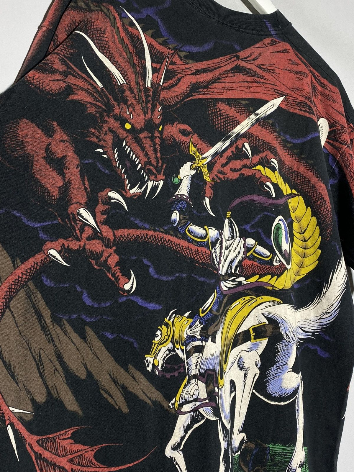 Liquid Blue Vintage 1993 Liquid Blue Dragon Knight All Over Print AOP Size US XL / EU 56 / 4 - 13 Thumbnail