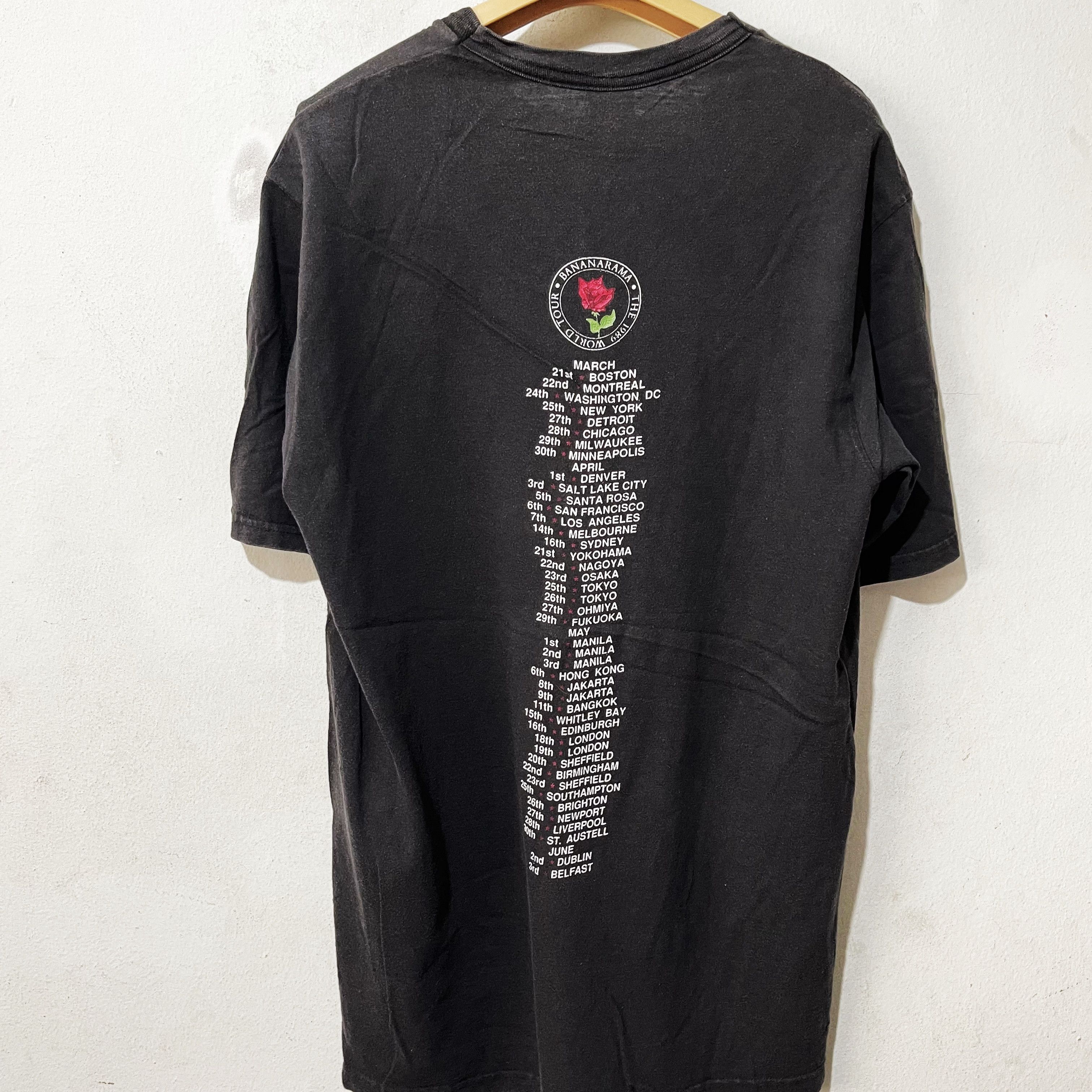 Band Tees × Vintage Vintage 80s Bananarama Shirt Size US M / EU 48-50 / 2 - 4 Thumbnail