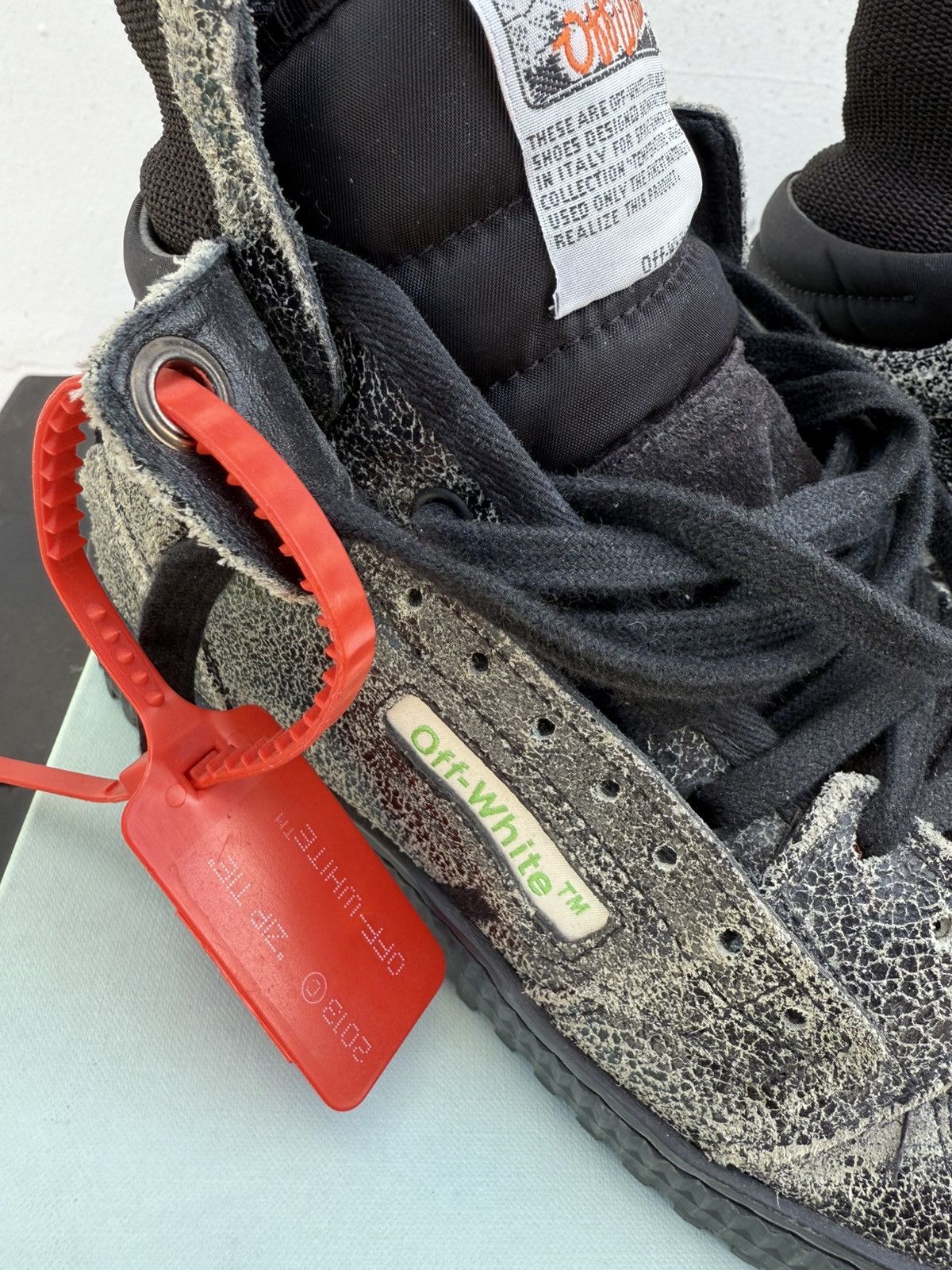 Off-White Grey and black Off-White sneakers Size US 8.5 / IT 38.5 - 2 Thumbnail