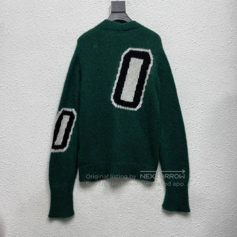 Louis Vuitton Louis Vuitton Mohair green monogrammed sweater Size US XS / EU 42 / 0 - 2 Thumbnail
