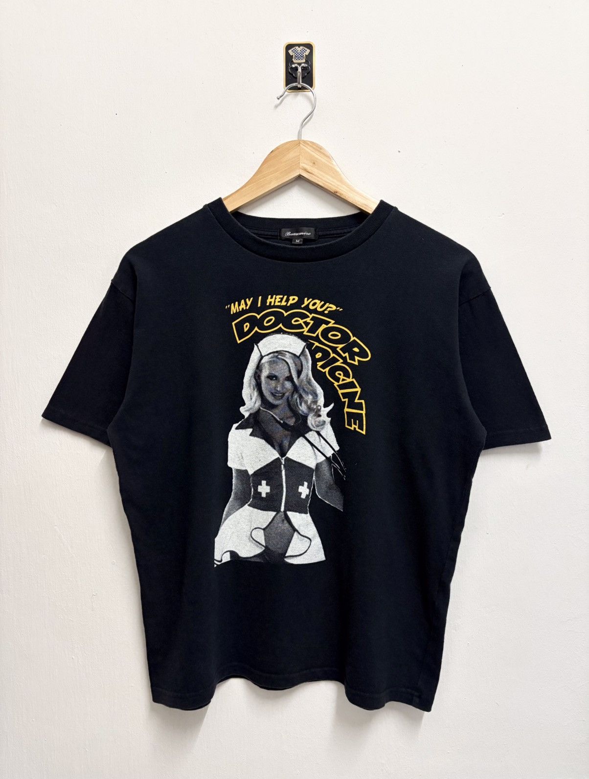 POP MAGAZINE 2000's Beaumere Ripoff Blink 182 " Doctor Medicine " T-Shirt Size US M / EU 48-50 / 2 - 1 Thumbnail