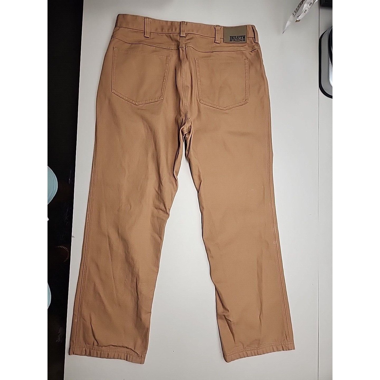 Duluth Trading Company Mens Duluth Flex Fire Hose Relaxed Fit Carpenter Pants Sz 38 Size US 38 / EU 54 - 8 Thumbnail