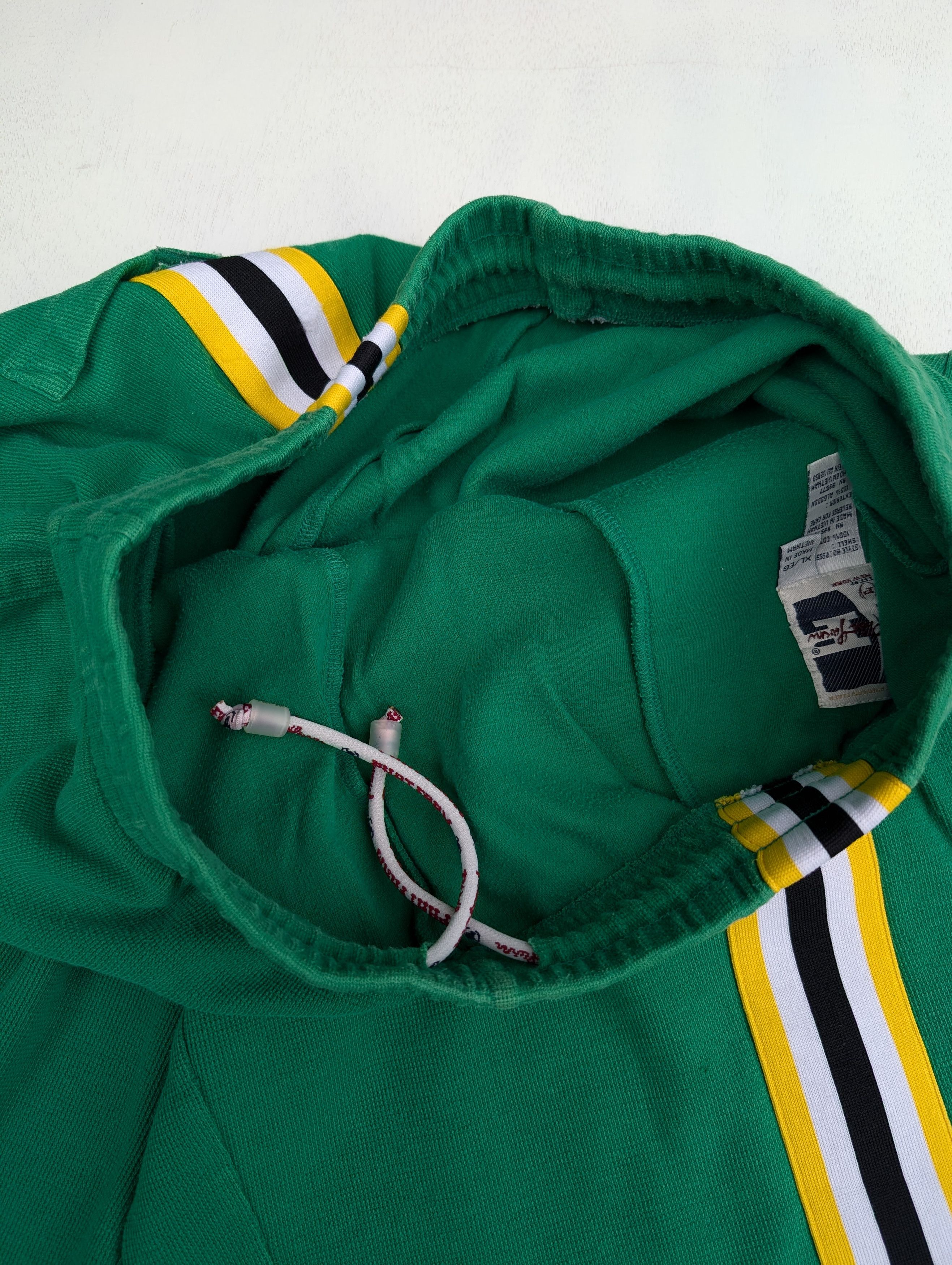Phat Farm × Vintage Vintage 00s Y2K Phat Farm Cotton shorts green/yellow sz XL Size US 31 - 5 Thumbnail