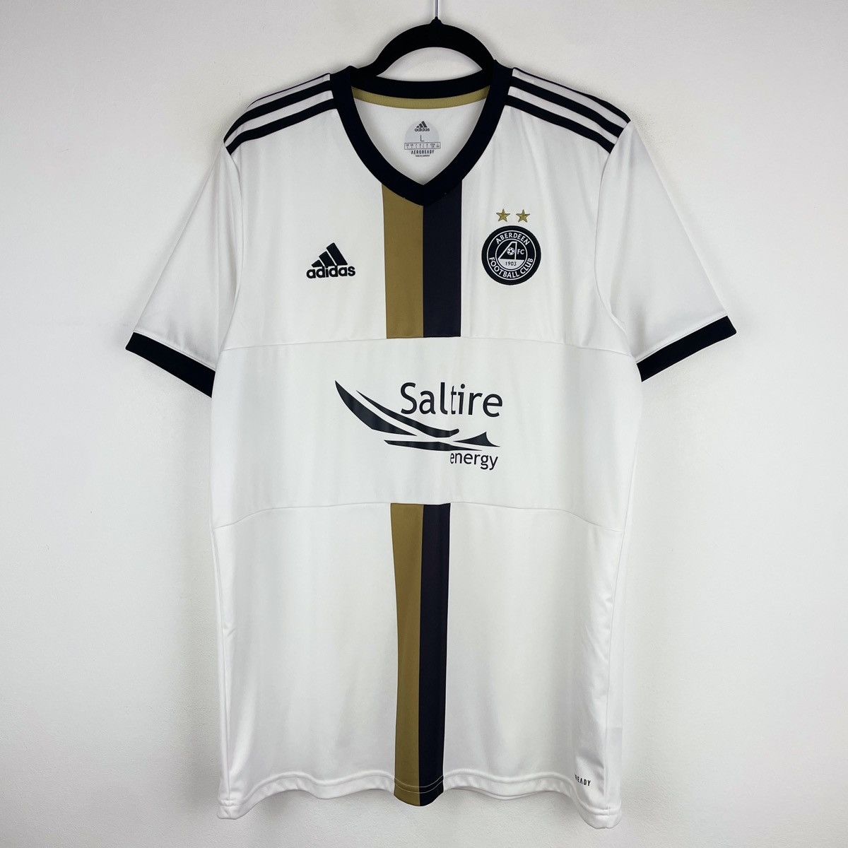 Adidas Aberdeen Adidas Away Jersey Shirt Men 2020/2021 size L Size US L / EU 52-54 / 3 - 1 Thumbnail
