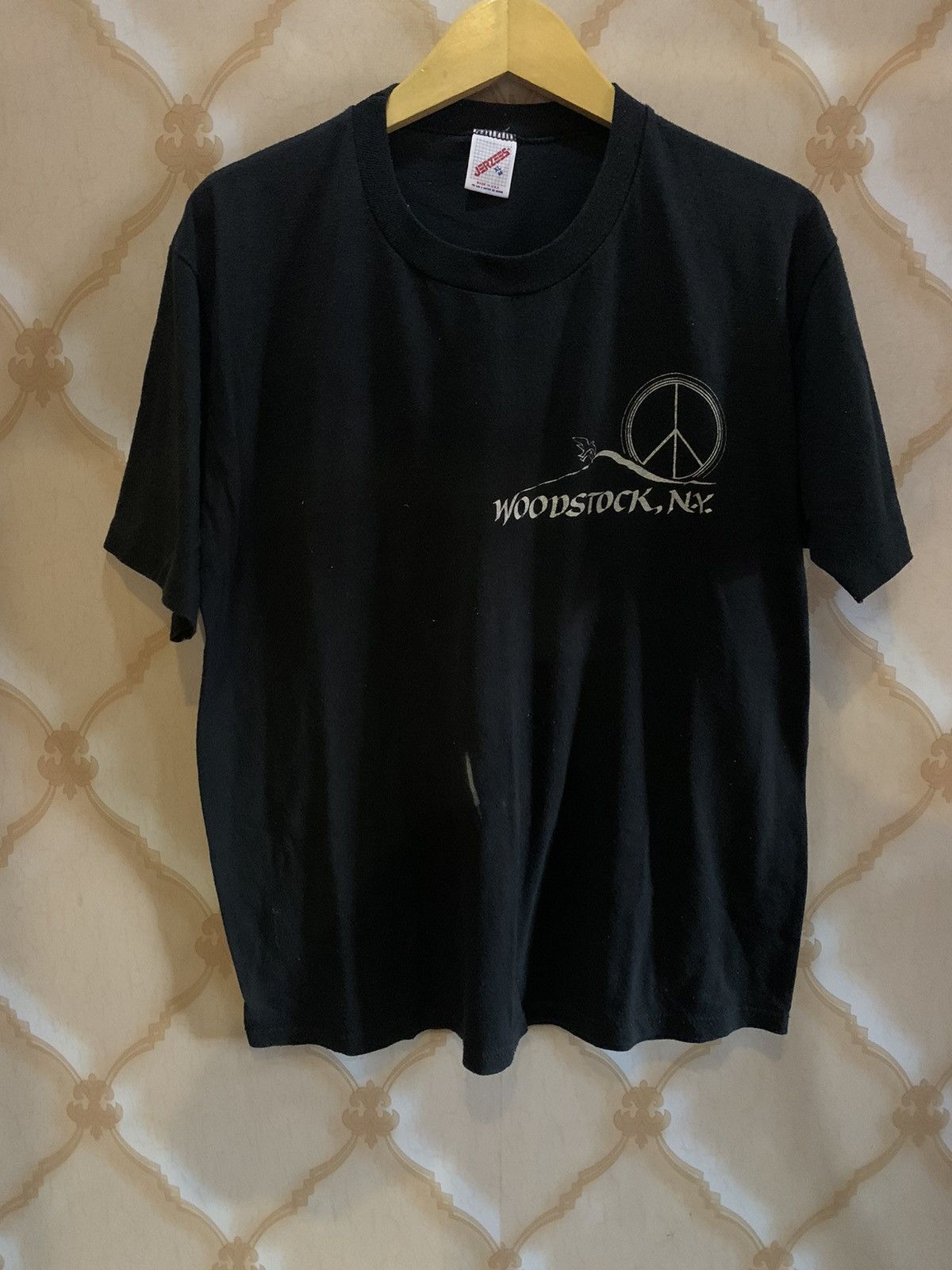 Band Tees Woodstock N.Y Logo Size US XL / EU 56 / 4 - 3 Thumbnail