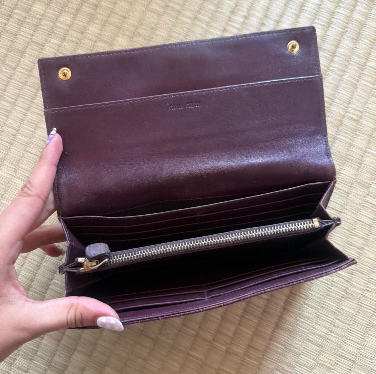 Miu Miu Vintage miu miu wallet Size ONE SIZE - 2 Thumbnail