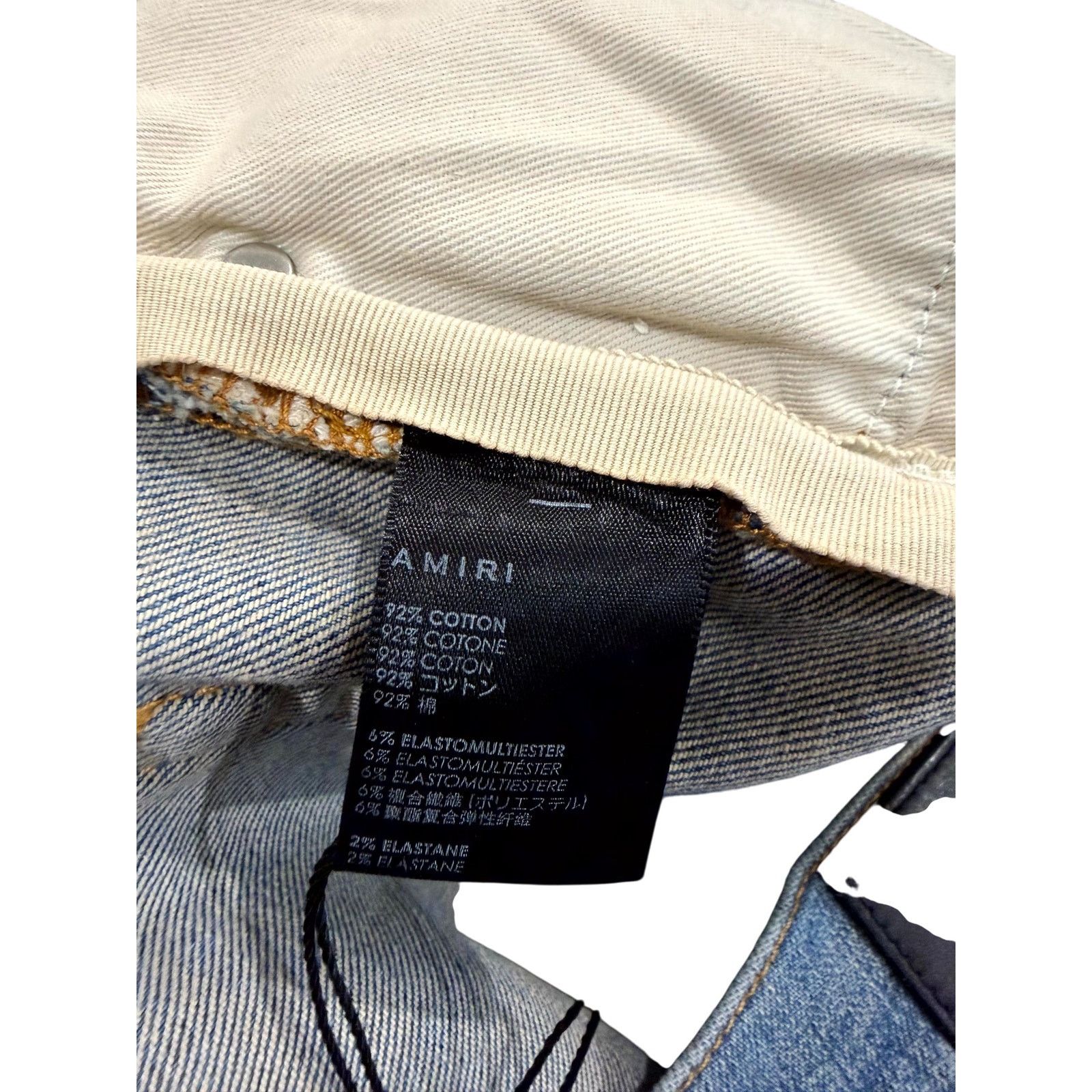 Amiri Amiri MX1 Paint Splatter Light Wash Jeans Size US 36 / EU 52 - 5 Thumbnail