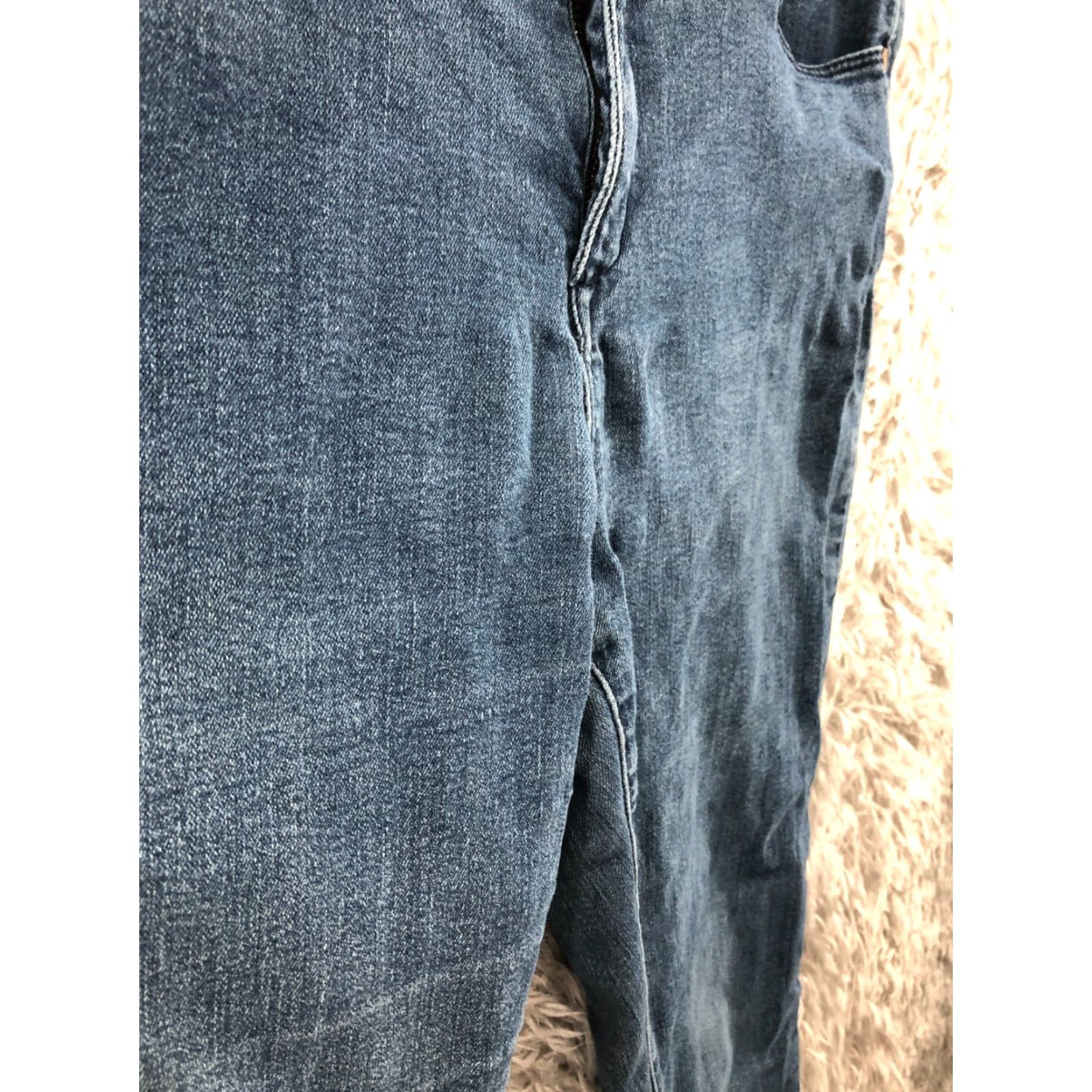 Anne Klein VINTAGE Anne Klein Skinny Jeans - 10 Womens Medium Wash Blue Flaw Size 32" / US 10 / IT 46 - 6 Thumbnail