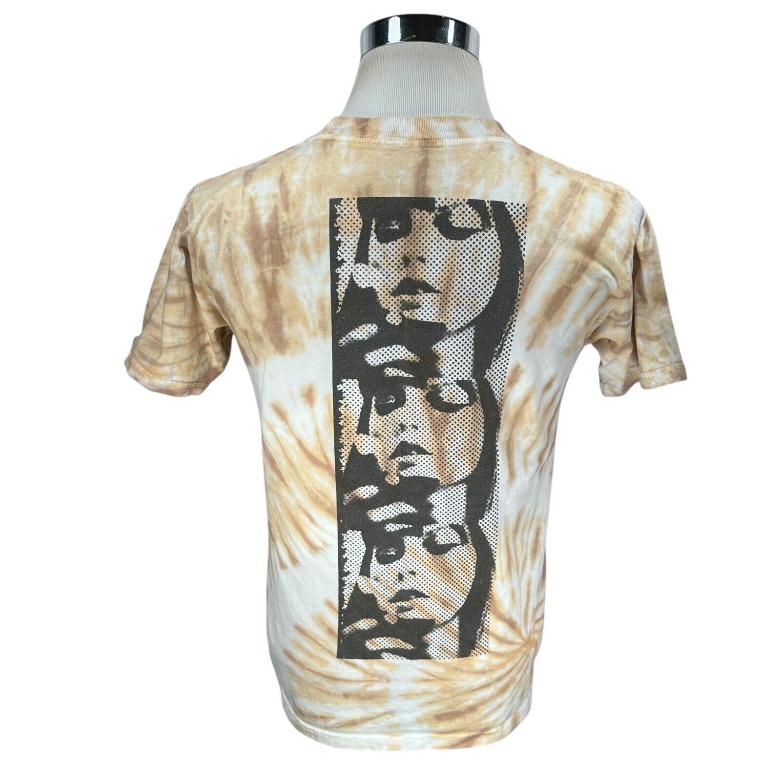 The Unbranded Brand Taylor Swift Midnights T-Shirt Medium White Brown Tie Dye Size US M / EU 48-50 / 2 - 4 Thumbnail