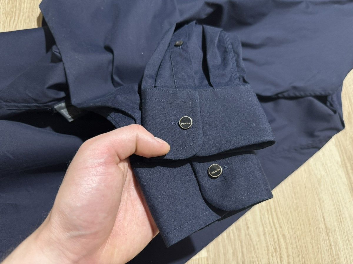 Prada Prada vintage formal shirt 43/17 Size US XL / EU 56 / 4 - 9 Thumbnail