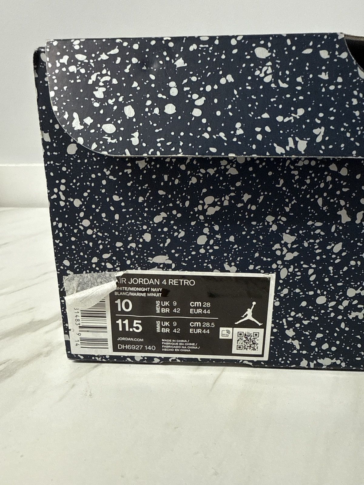Jordan Brand Air Jordan 4 “Midnight Navy” DS Size US 10 / EU 43 - 7 Thumbnail