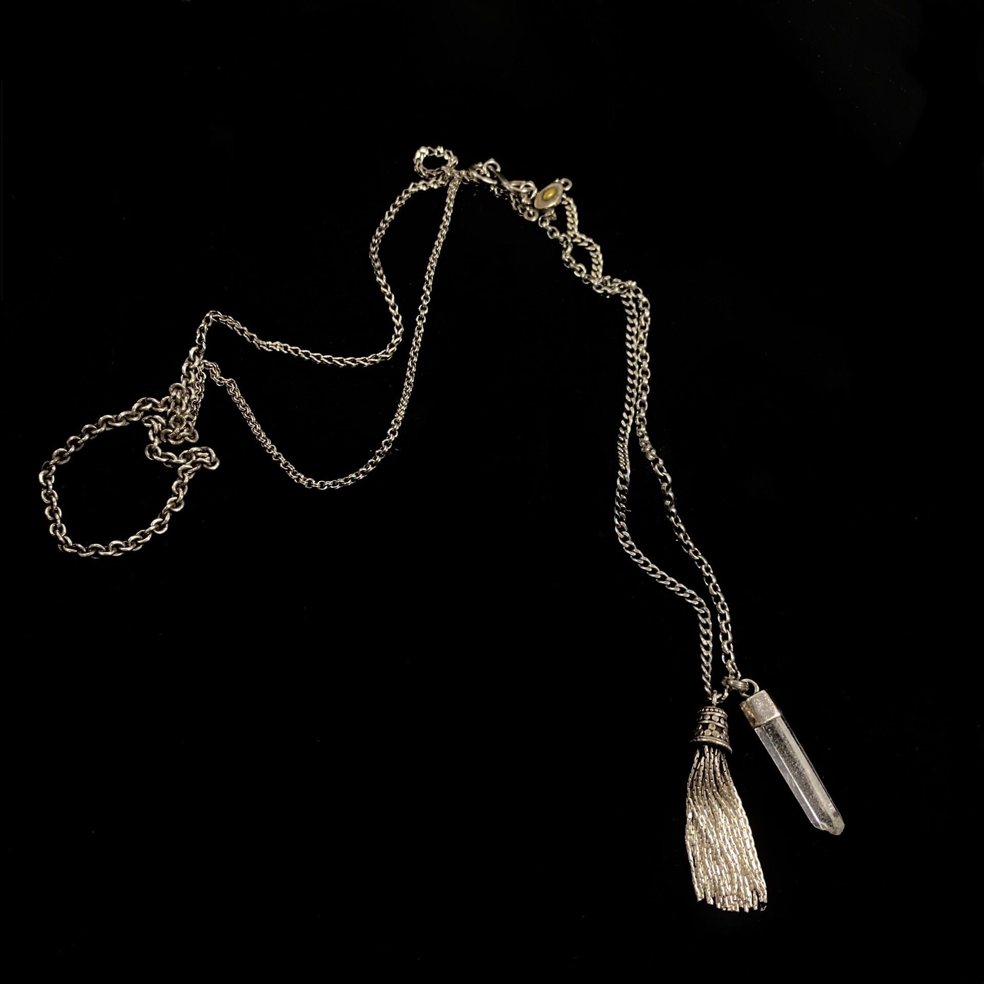 Gunda Gunda Gem Tassel Necklace Size ONE SIZE - 1 Thumbnail