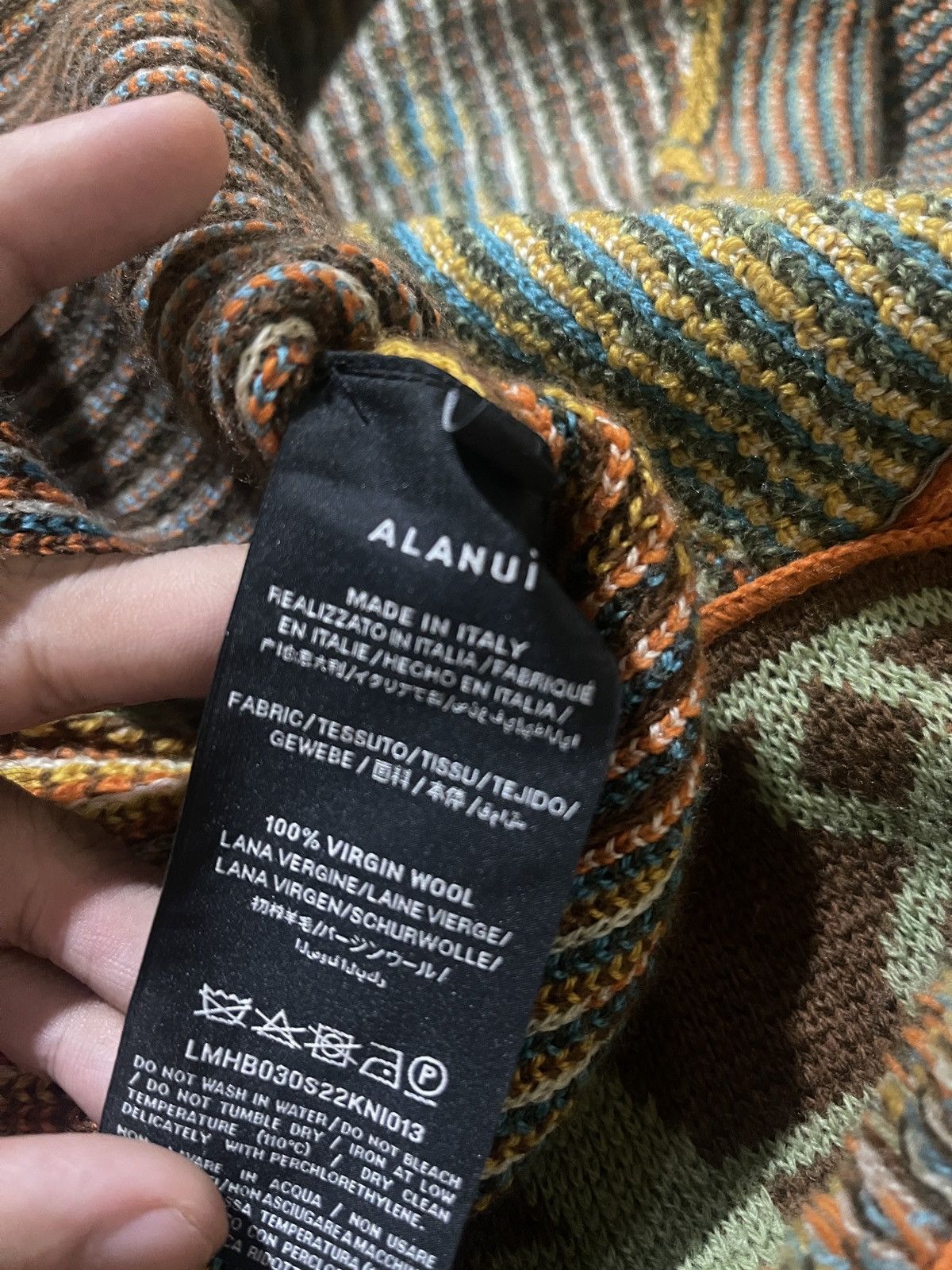 Alanui Alanui Cardigan Virgin wool Size US M / EU 48-50 / 2 - 3 Thumbnail