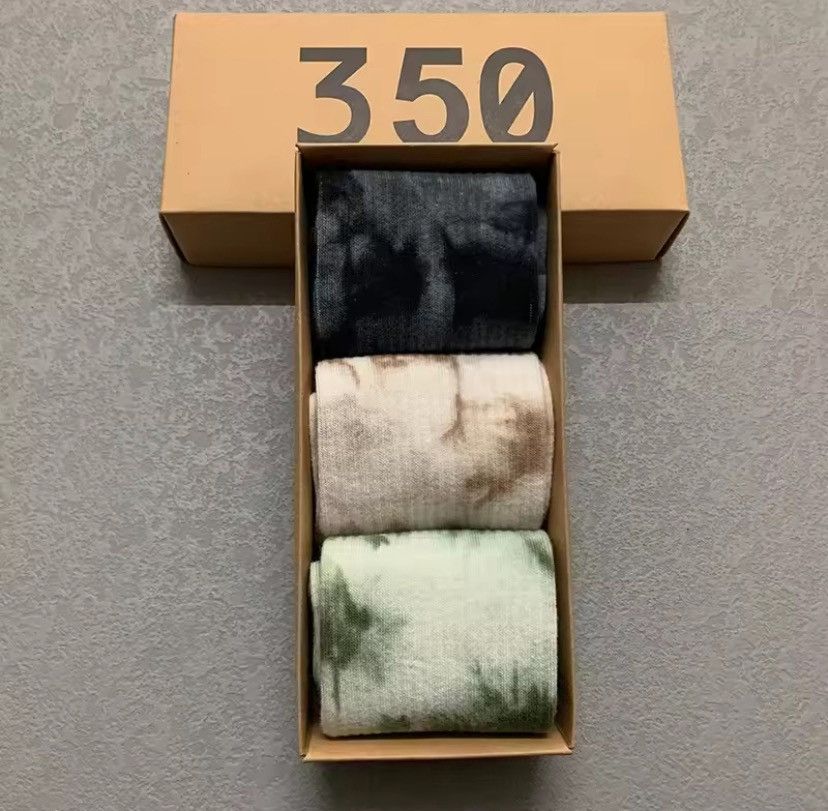 Other 3 Pairs of Gift Box Harajuku Hip Hop Pure Cotton Socks Size ONE SIZE - 1 Thumbnail