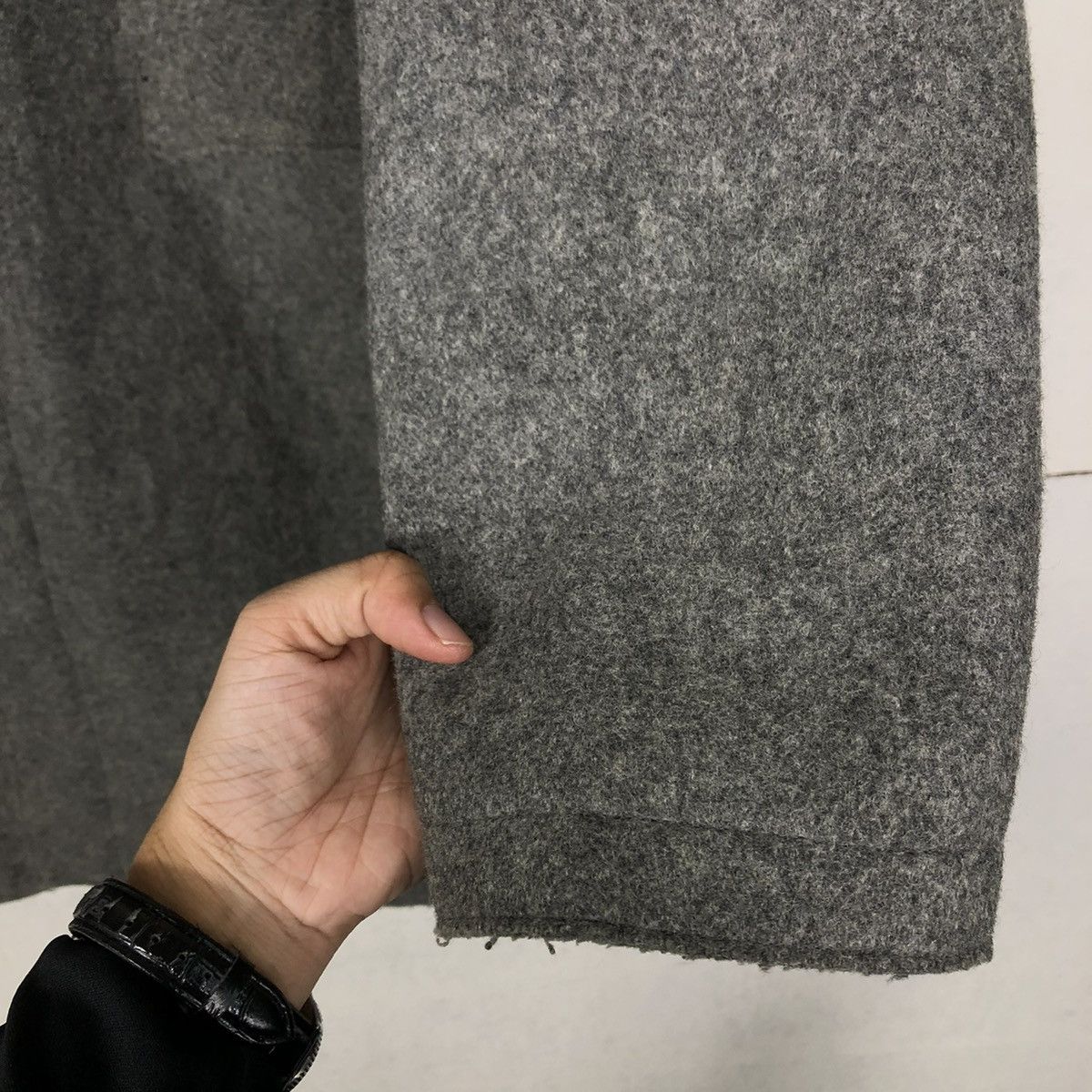 PPFM 🔥VINTAGE LONG BIKER JACKET WOOL PPFM Size US M / EU 48-50 / 2 - 19 Thumbnail