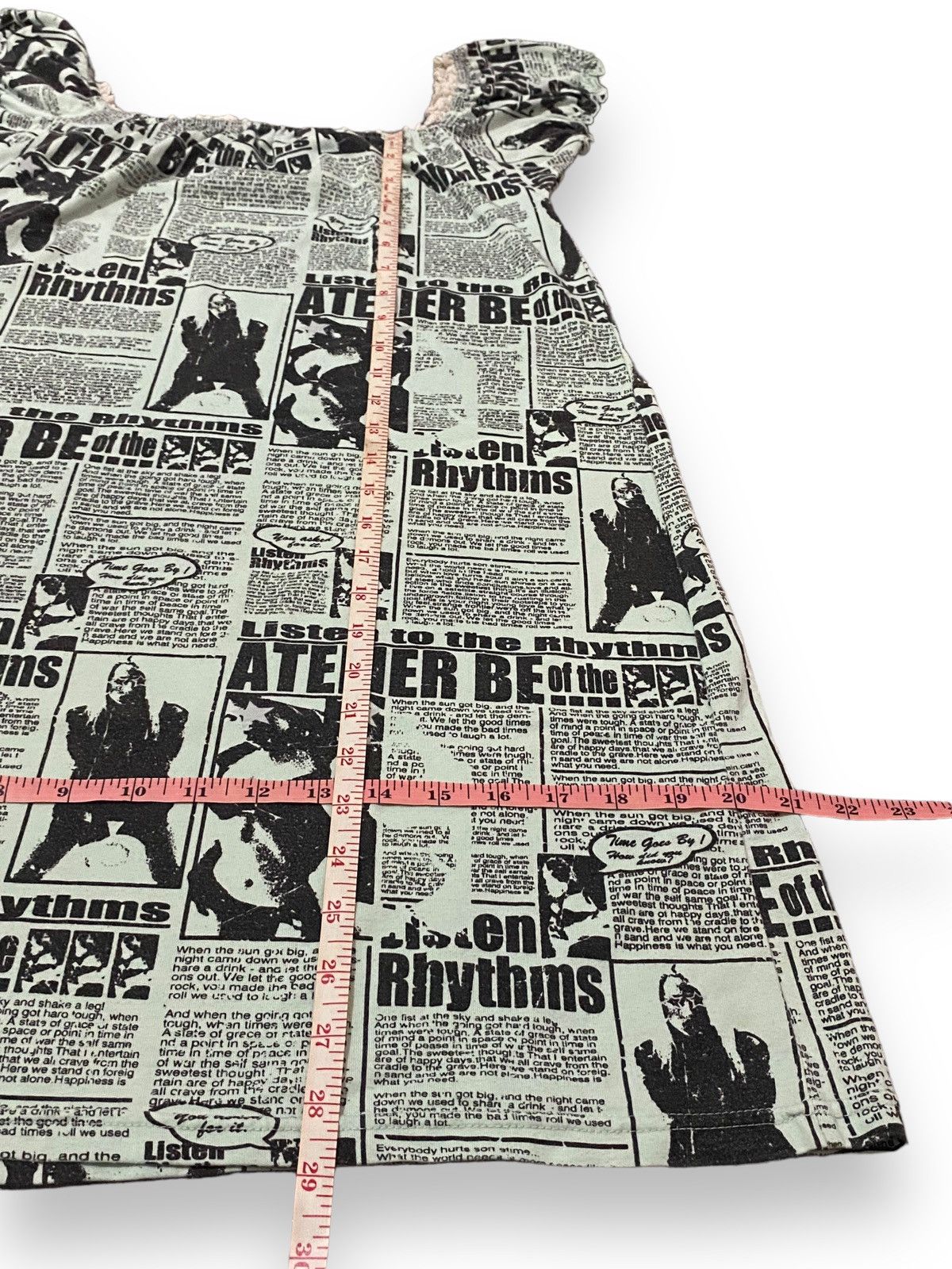 Hysteric Glamour × Japanese Brand ATELIER BE JAPAN NEWSPAPER FULLPRINT HYSTERIC STYLES Size L / US 10 / IT 46 - 12 Thumbnail