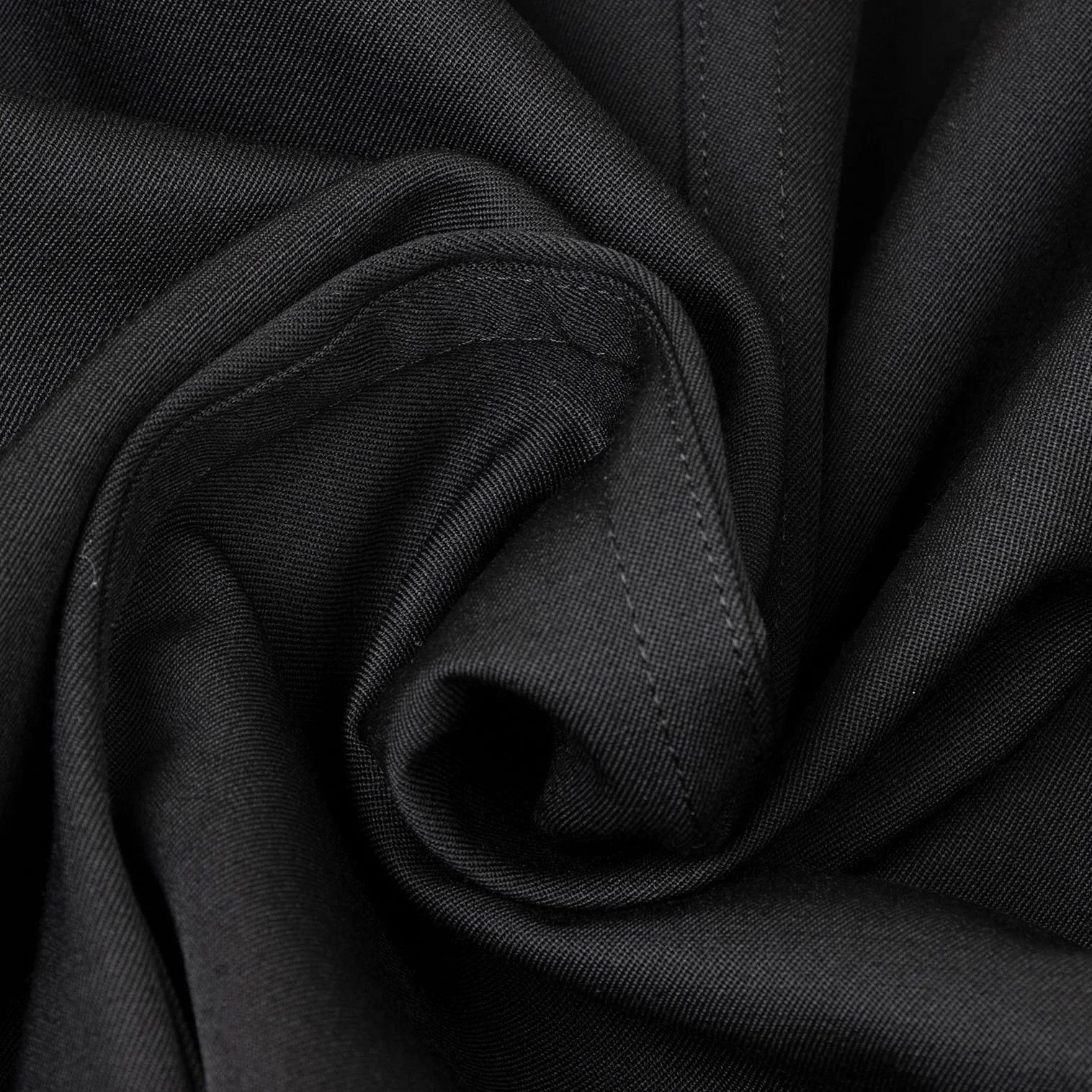 Yohji Yamamoto Yohji Yamamoto Wool Gabardine Jacket Black Size 3 Size US L / EU 52-54 / 3 - 14 Thumbnail