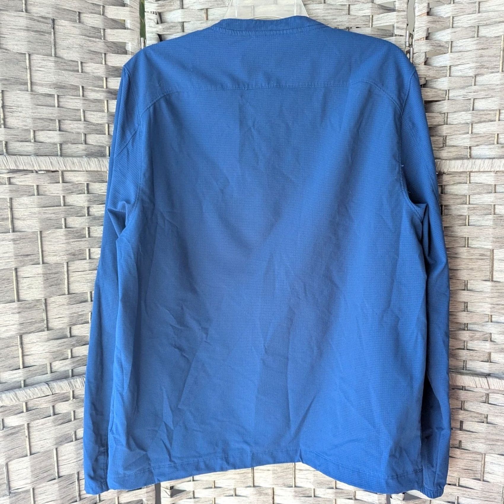 Rhone Rhone Mens Blue Quarter Zip Pullover Performance Activewear M Size US M / EU 48-50 / 2 - 4 Thumbnail