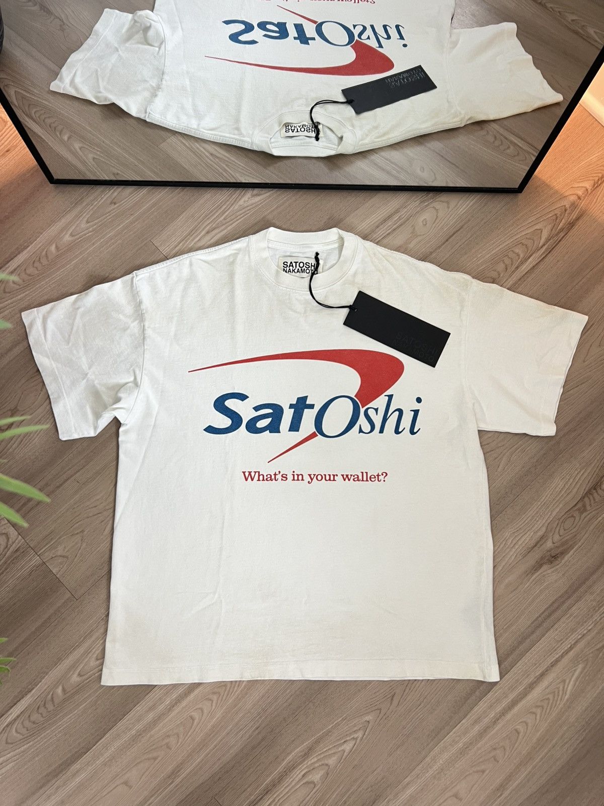 Satoshi Nakamoto Satoshi Nakamoto Bank Of Satoshi Tee | Grailed