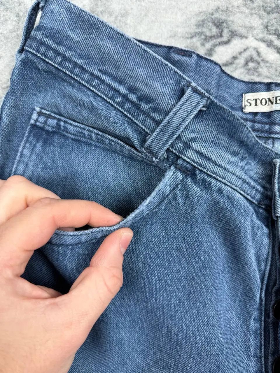 Stone Island Vintage Stone Island Denim Jeans Archive 90s Size US 32 / EU 48 - 11 Thumbnail