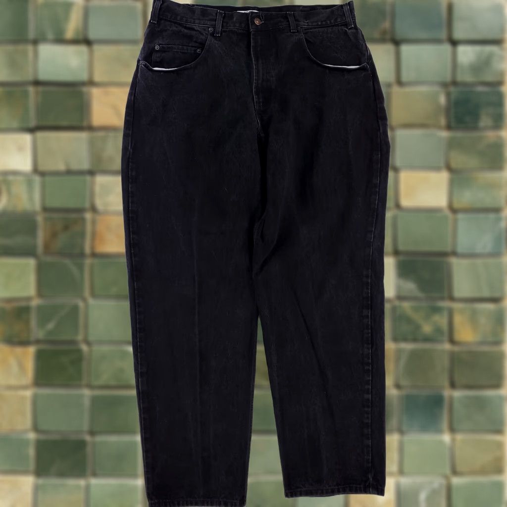 Gap GAP VTG 90s Baggy Fit Black Jeans Mens 37 x 32 Adult Mens Baggy Jeans Black 90s GAP VTG Size US 37 - 1 Thumbnail