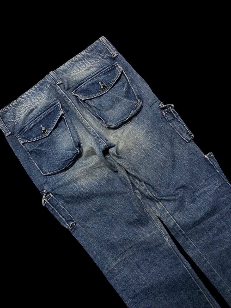 Japanese Brand RARE 90s John Bull Kojima Japan Mudwash Multipocket Style Size US 28 / EU 44 - 17 Thumbnail
