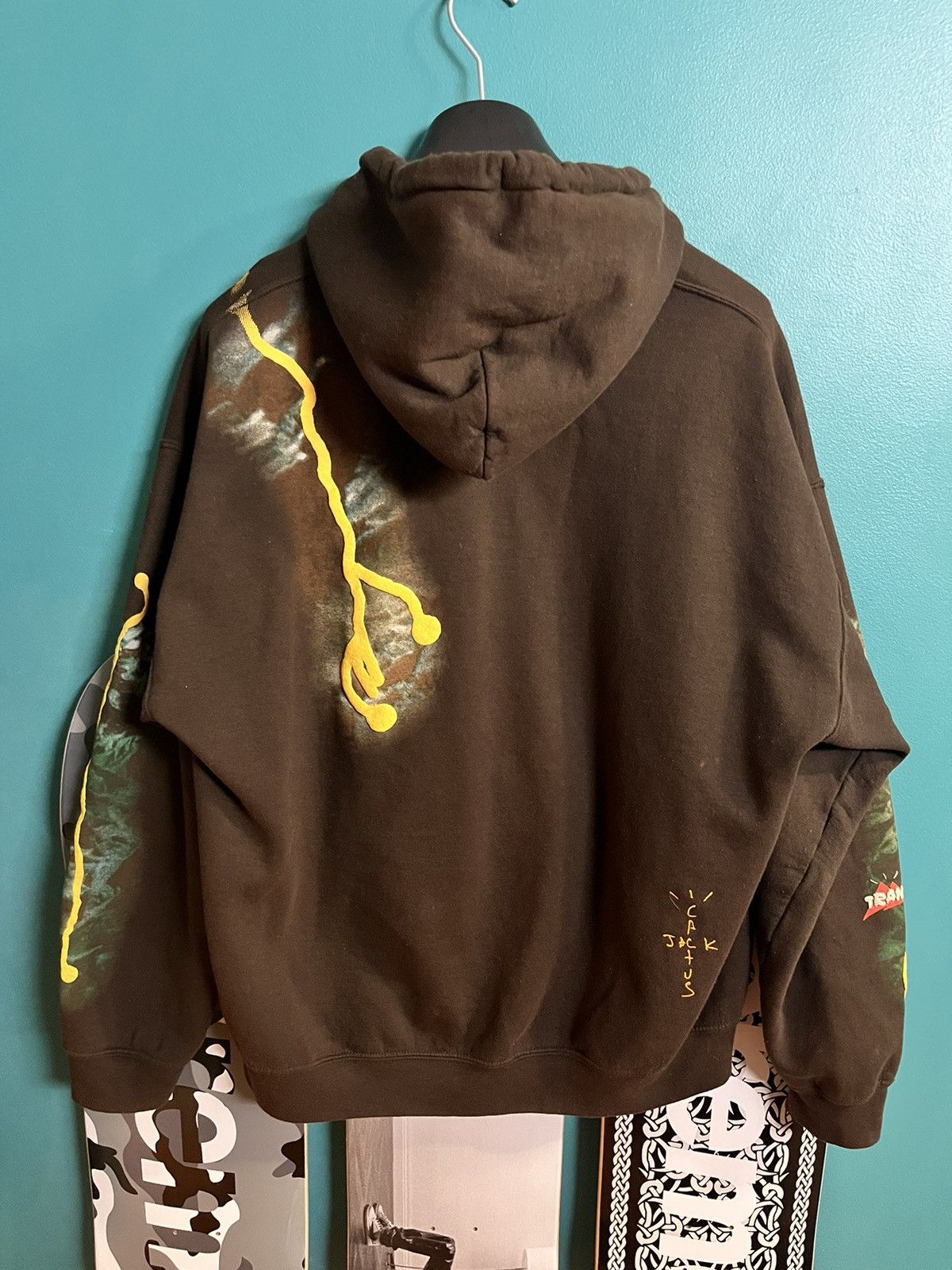 Cactus Jack by Travis Scott good Cactus Trails Hoodie 'Brown'