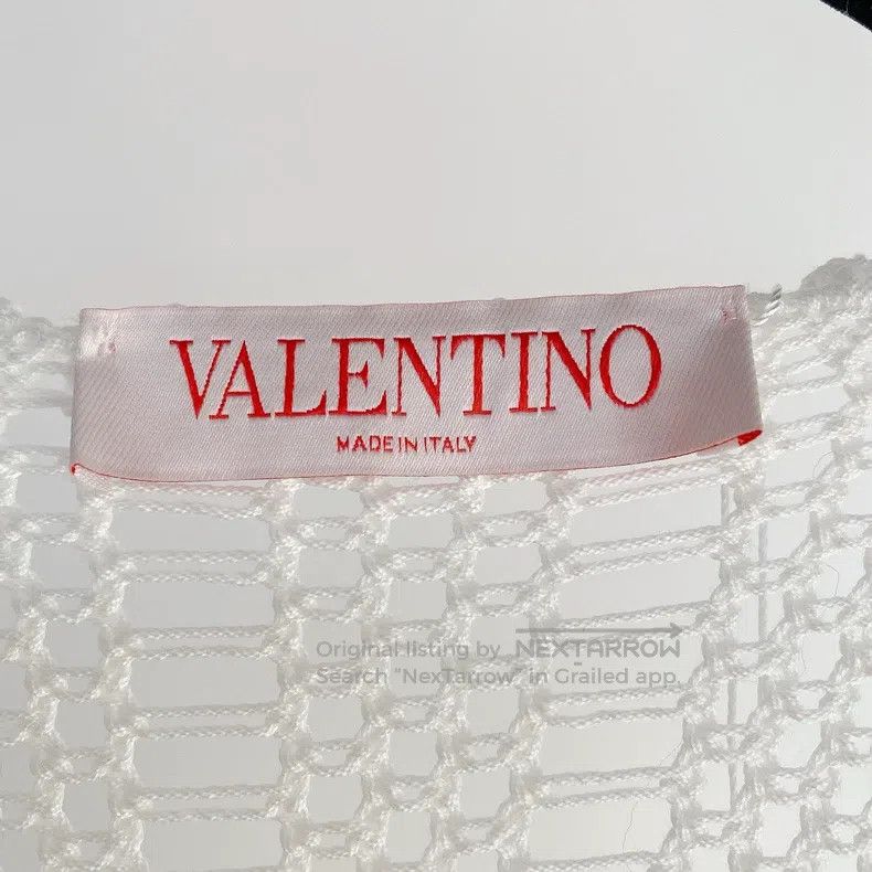 Valentino Valentino White openwork dress Size M / US 6-8 / IT 42-44 - 5 Thumbnail