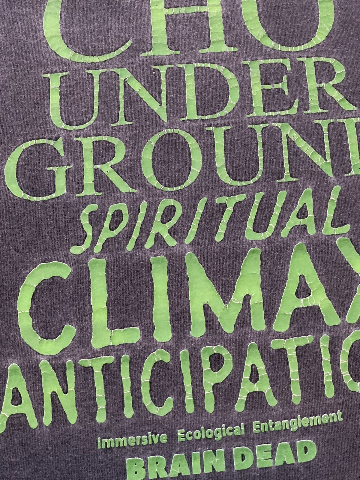 Brain Dead Brain Dead Media Works Psycho Underground S/S Crew T-Shirt Size US M / EU 48-50 / 2 - 9 Thumbnail