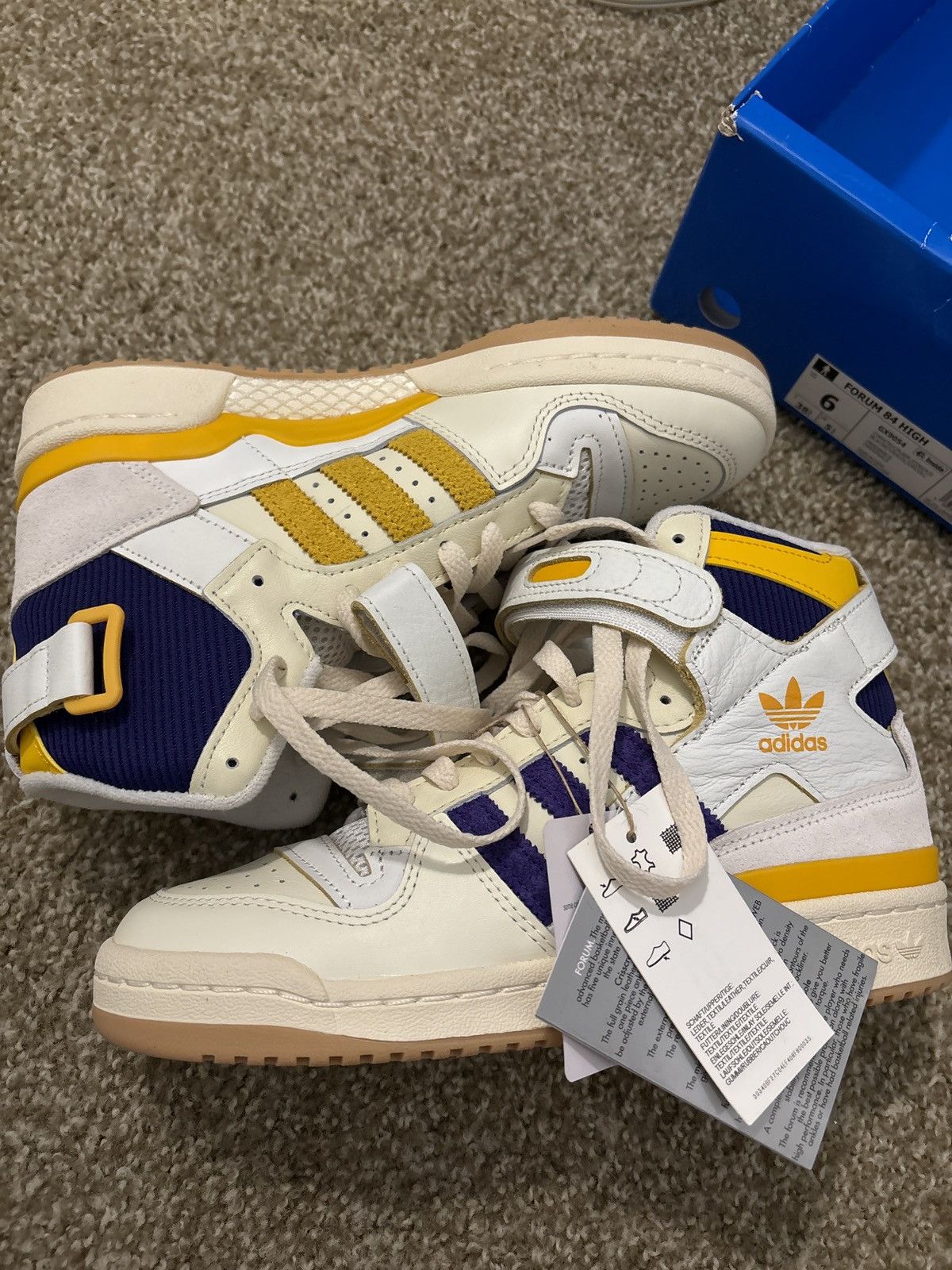 Adidas × NBA Adidas Forum 84 High Size US 6 / EU 39 - 2 Thumbnail